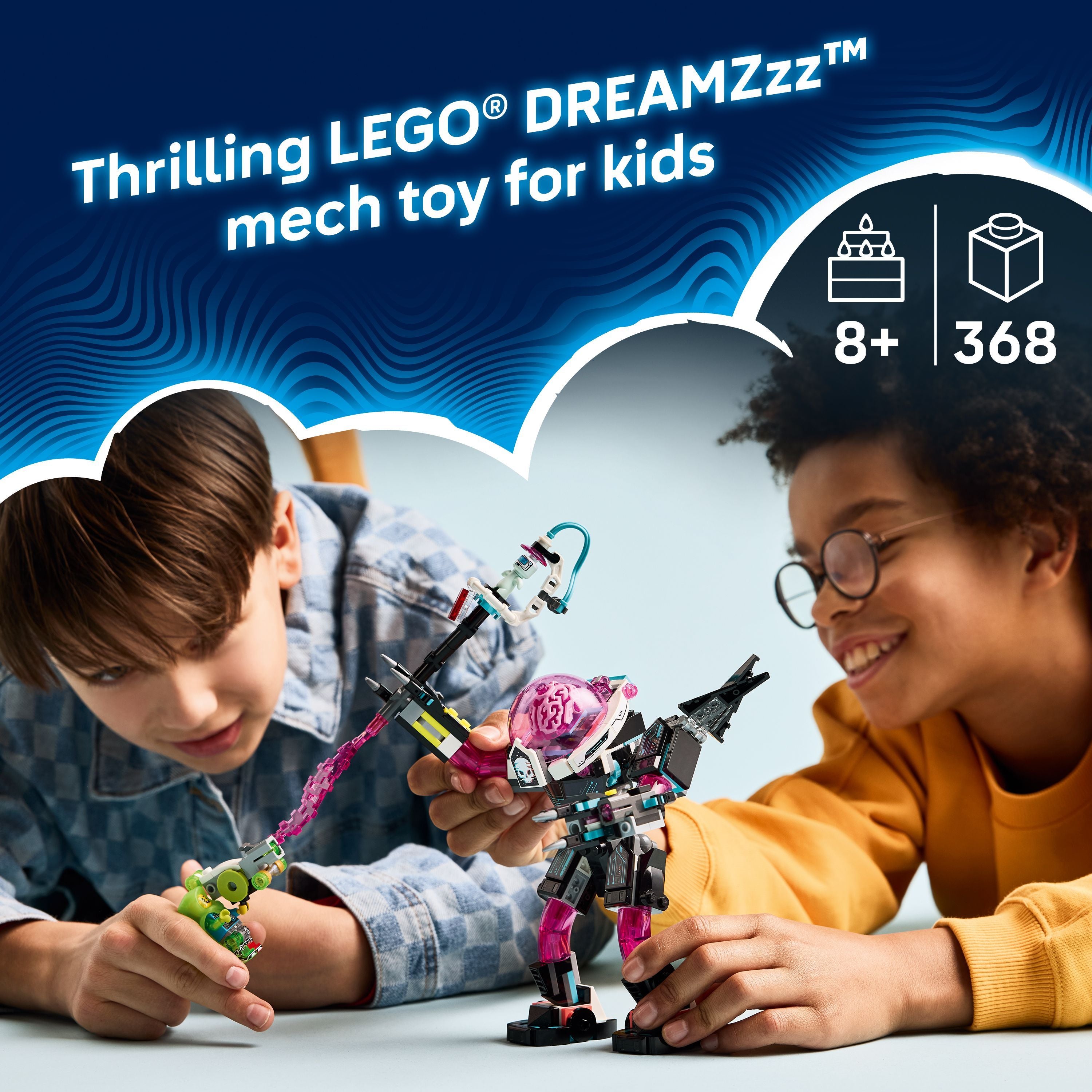 LEGO 71495 DREAMZzz Mateo vs. Cyber Brain Mech
