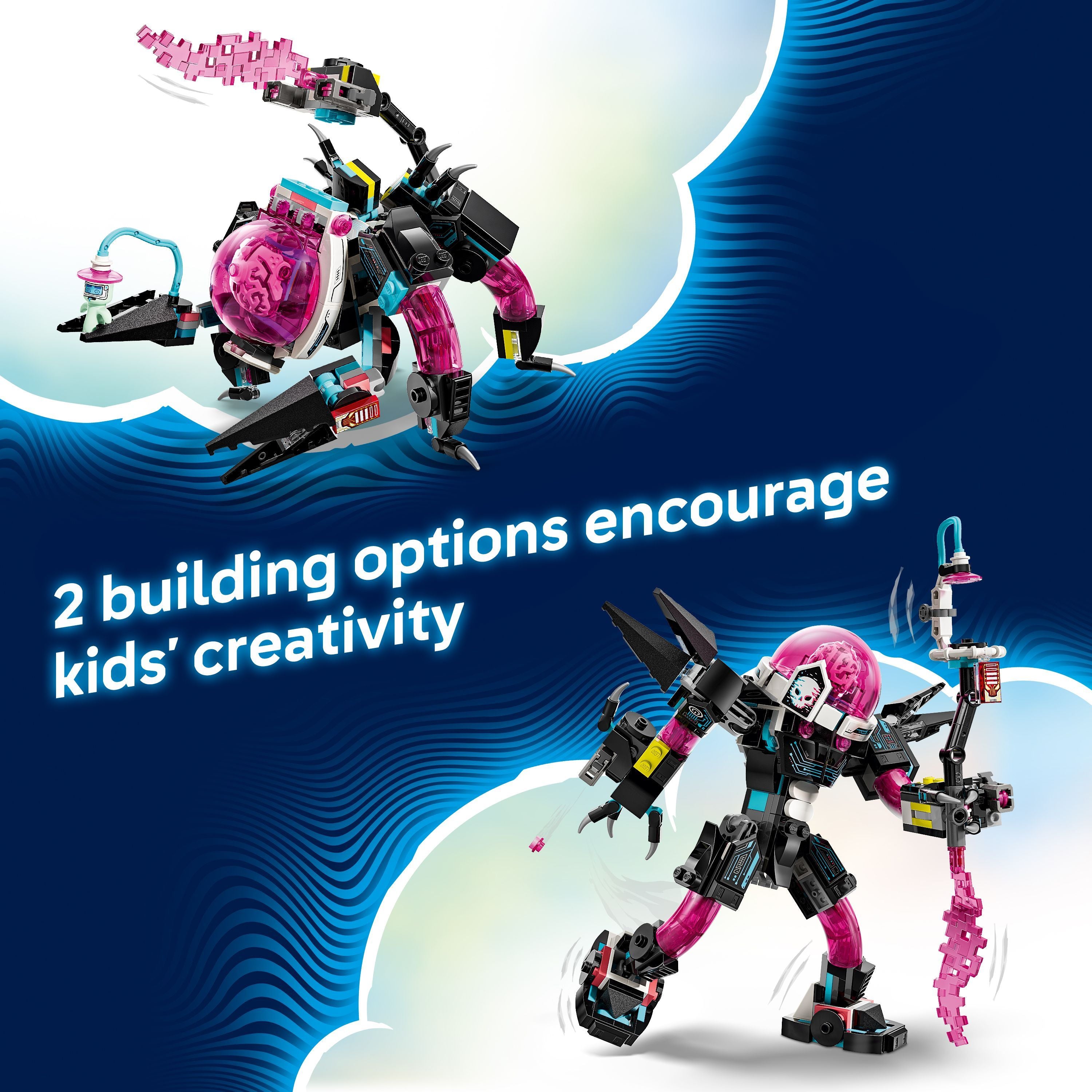 LEGO 71495 DREAMZzz Mateo vs. Cyber Brain Mech