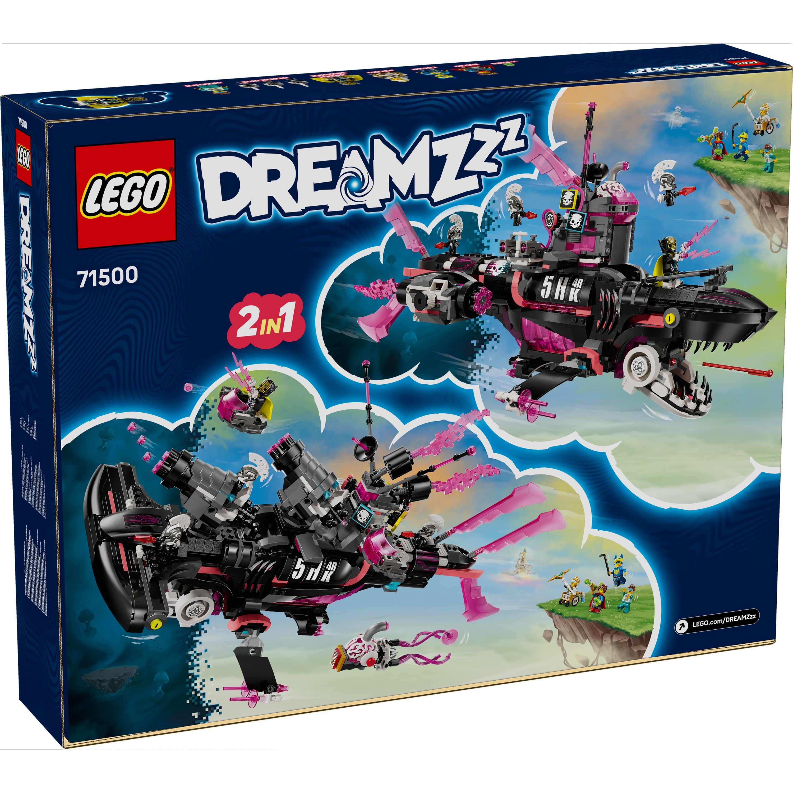LEGO 71500 DREAMZzz Nightmare Shark Submarine