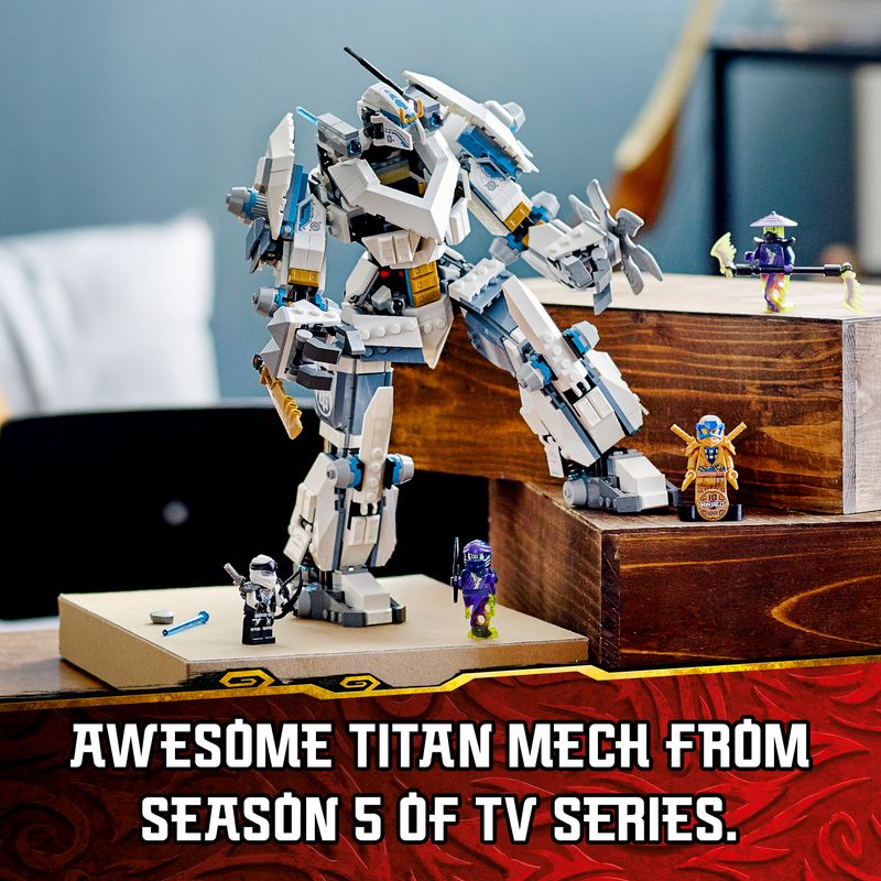 Ninjago Season Ninjago Zane Titan Mech Toy Ninjago Legacy 71738