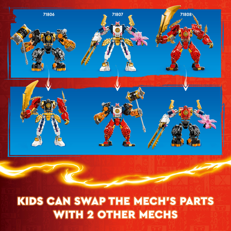 LEGO 71806 NINJAGO Cole's Elemental Earth Mech