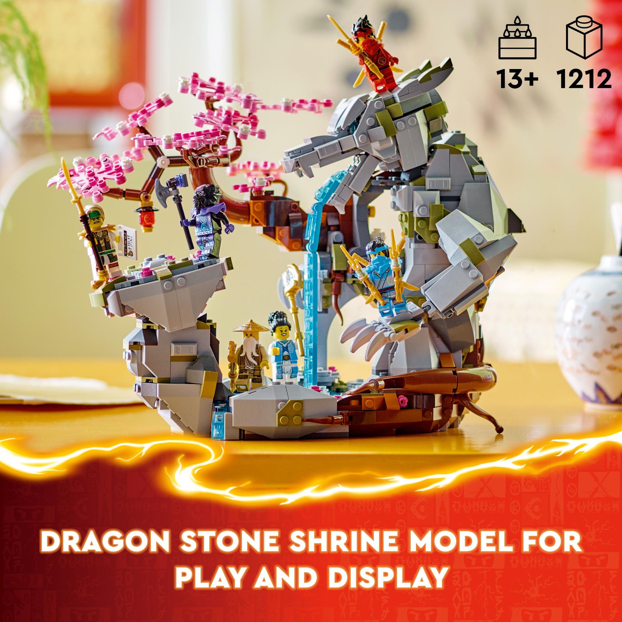 LEGO 71819 NINJAGO Dragon Stone Shrine