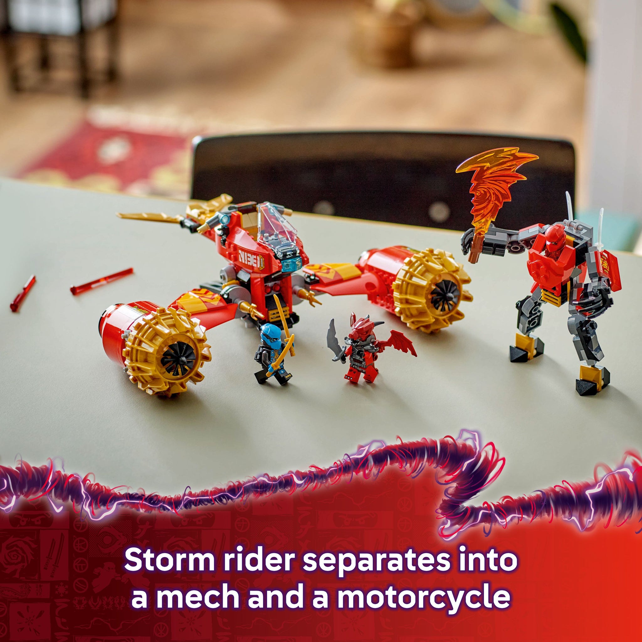 LEGO 71830 Ninjago Kai's Mech Storm Rider – Toyworld NZ