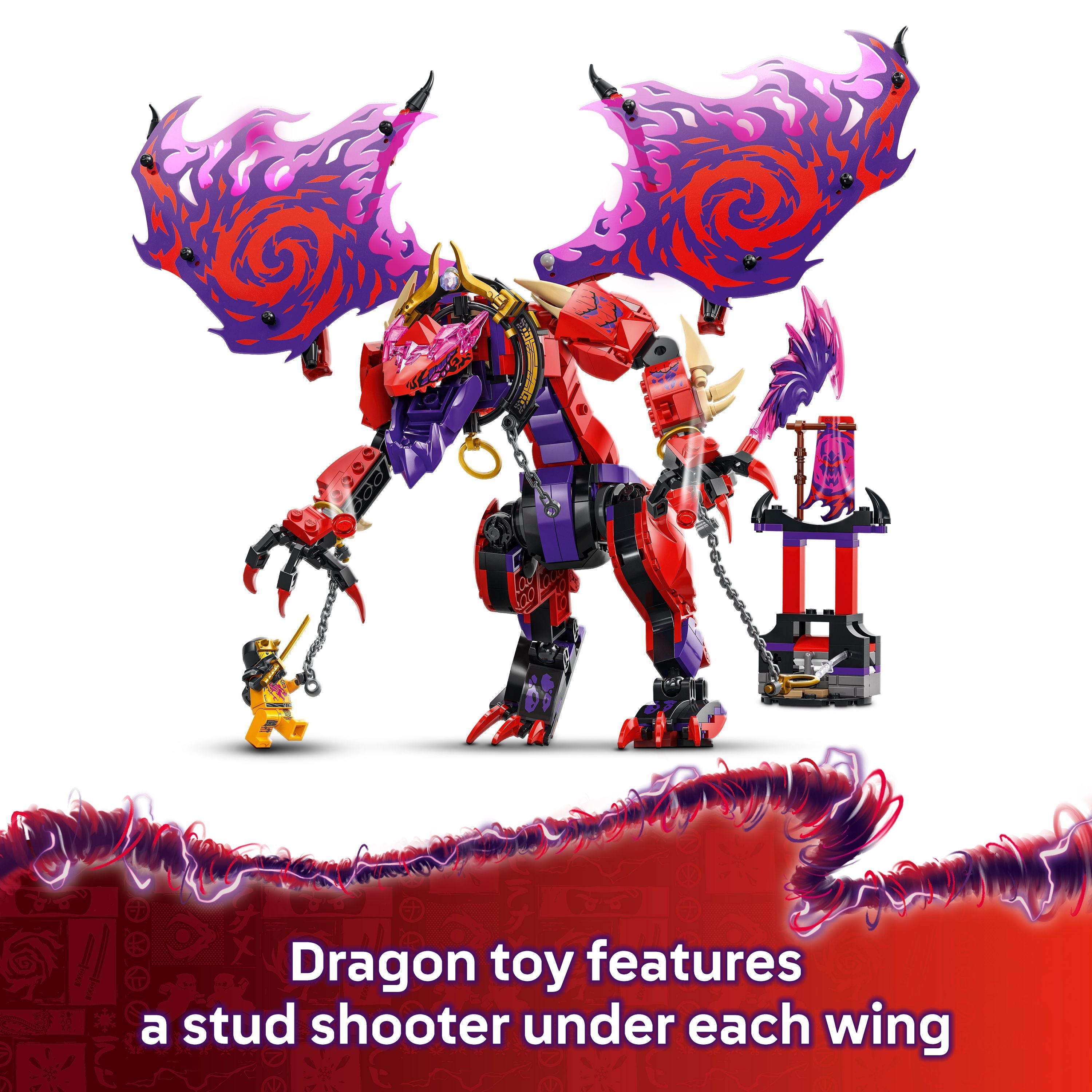 LEGO 71832 NINJAGO Thunderfang Dragon Of Chaos