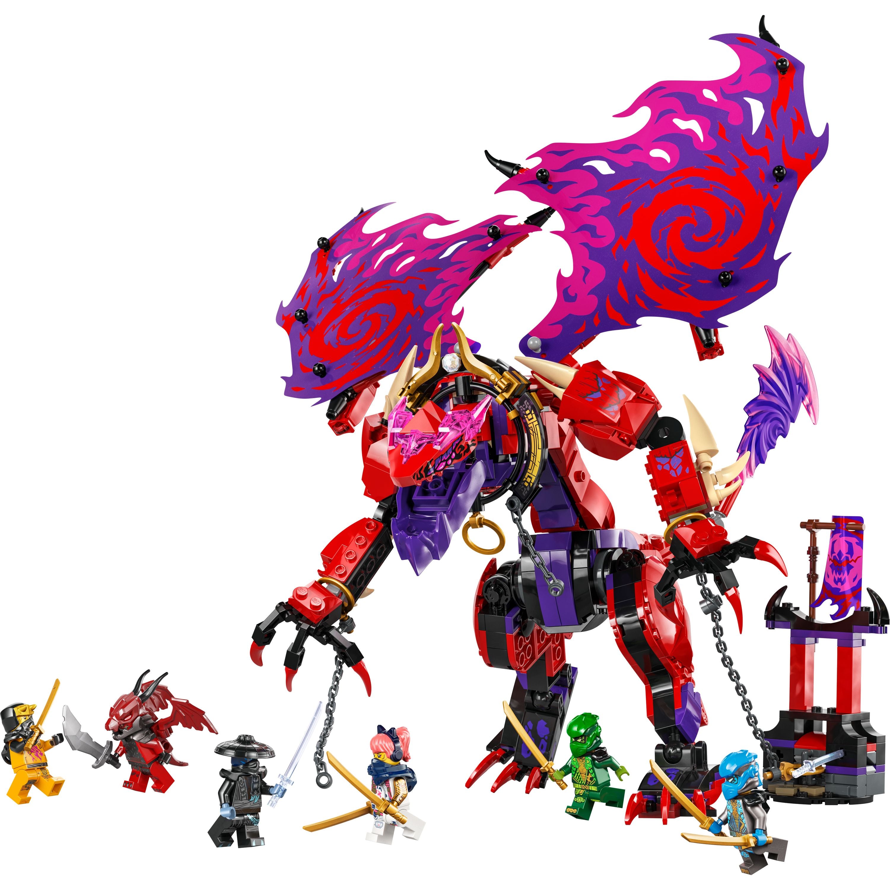 LEGO 71832 NINJAGO Thunderfang Dragon Of Chaos