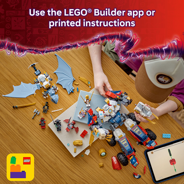 LEGO 71834 NINJAGO Zane's Ultra Combiner Mech