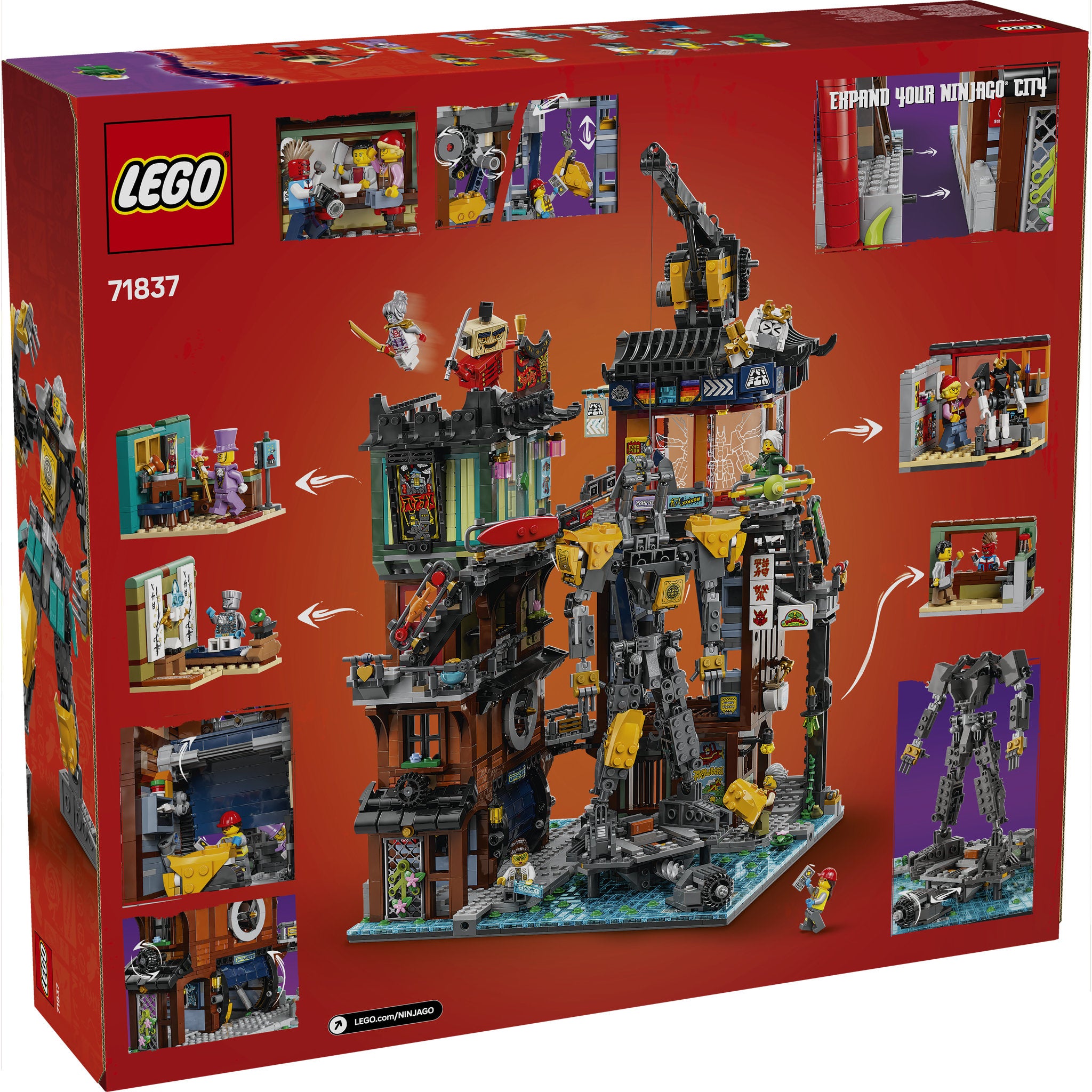 LEGO 71837 NINJAGO City Workshops - Toyworld NZ