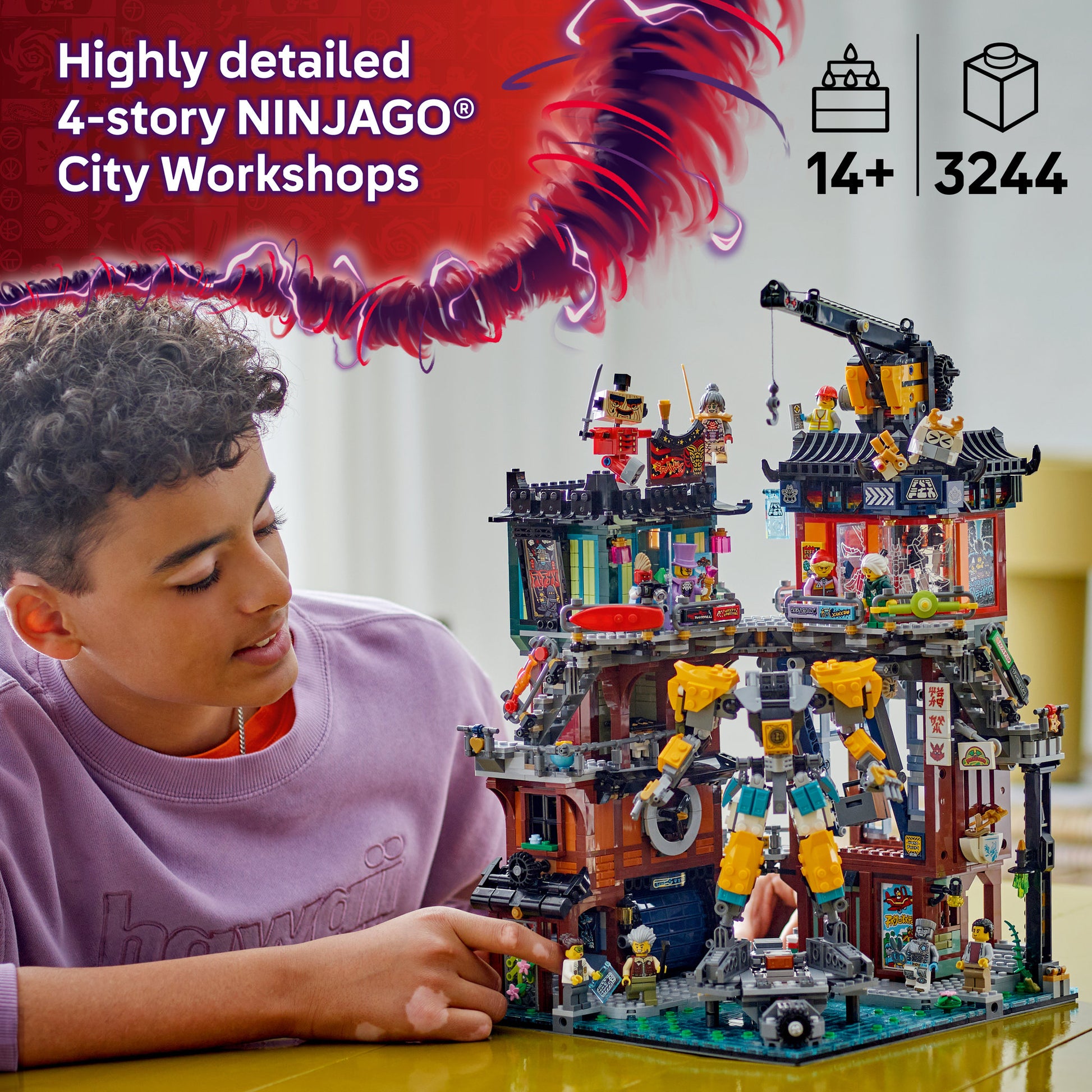 LEGO 71837 NINJAGO City Workshops - Toyworld NZ