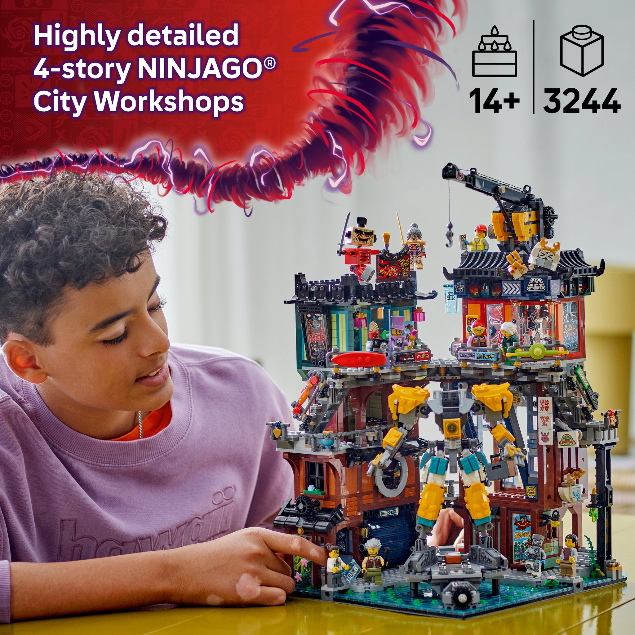 LEGO 71837 NINJAGO City Workshops - Toyworld NZ