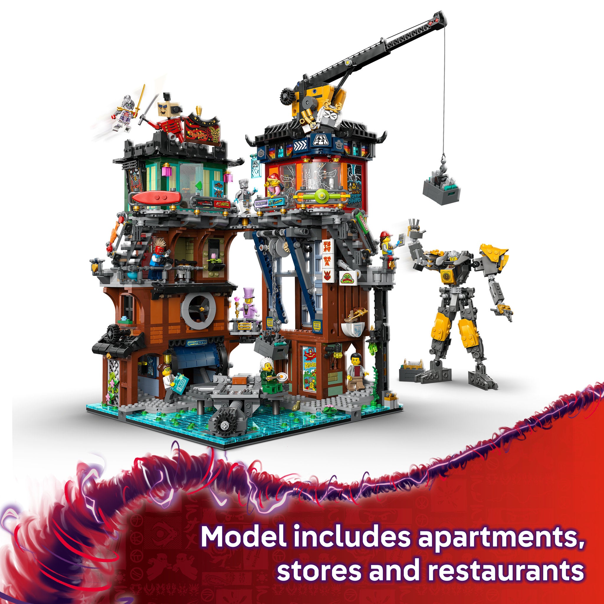 LEGO 71837 NINJAGO City Workshops - Toyworld NZ