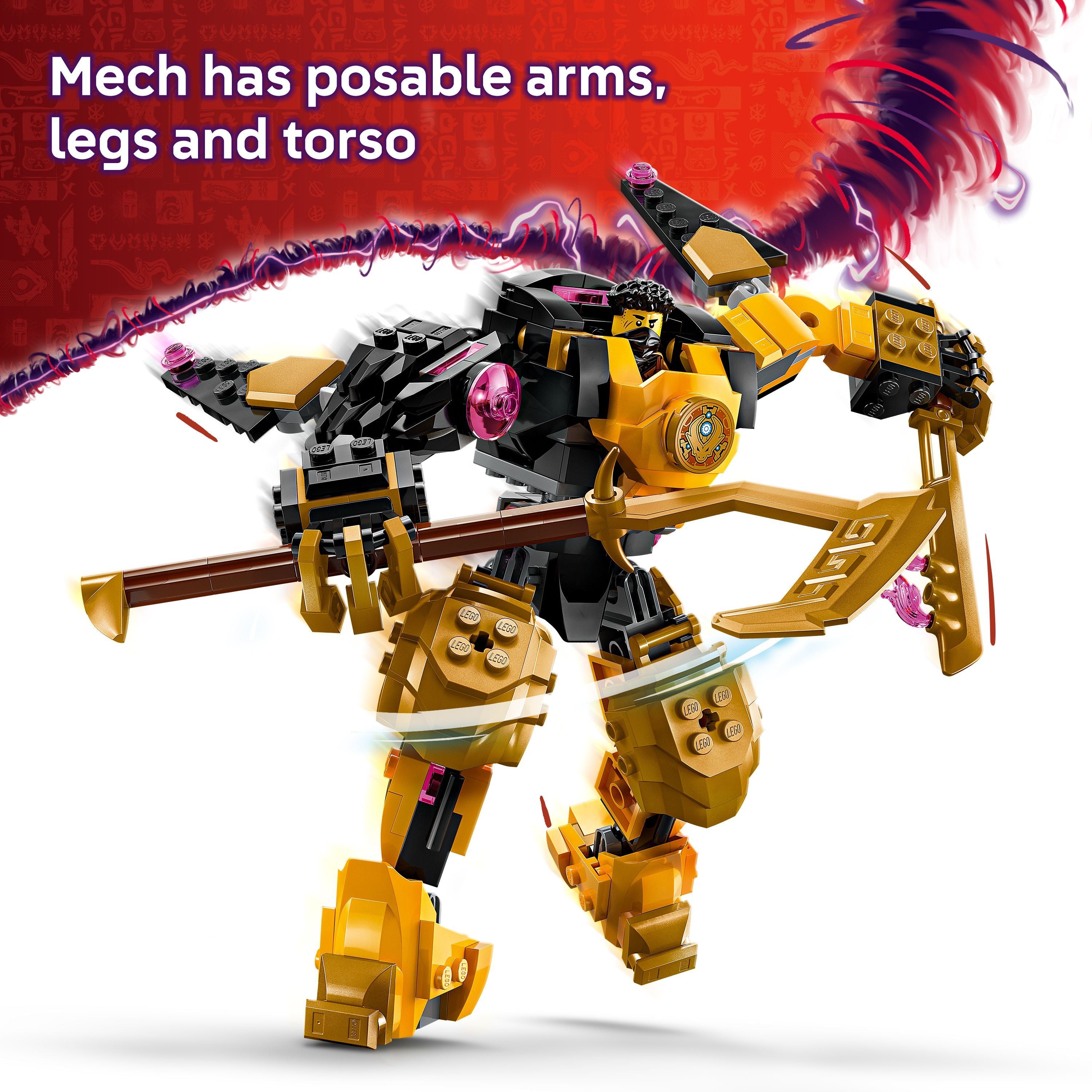 LEGO 71839 NINJAGO Arin’s Spinjitzu Battle Mech - Toyworld NZ