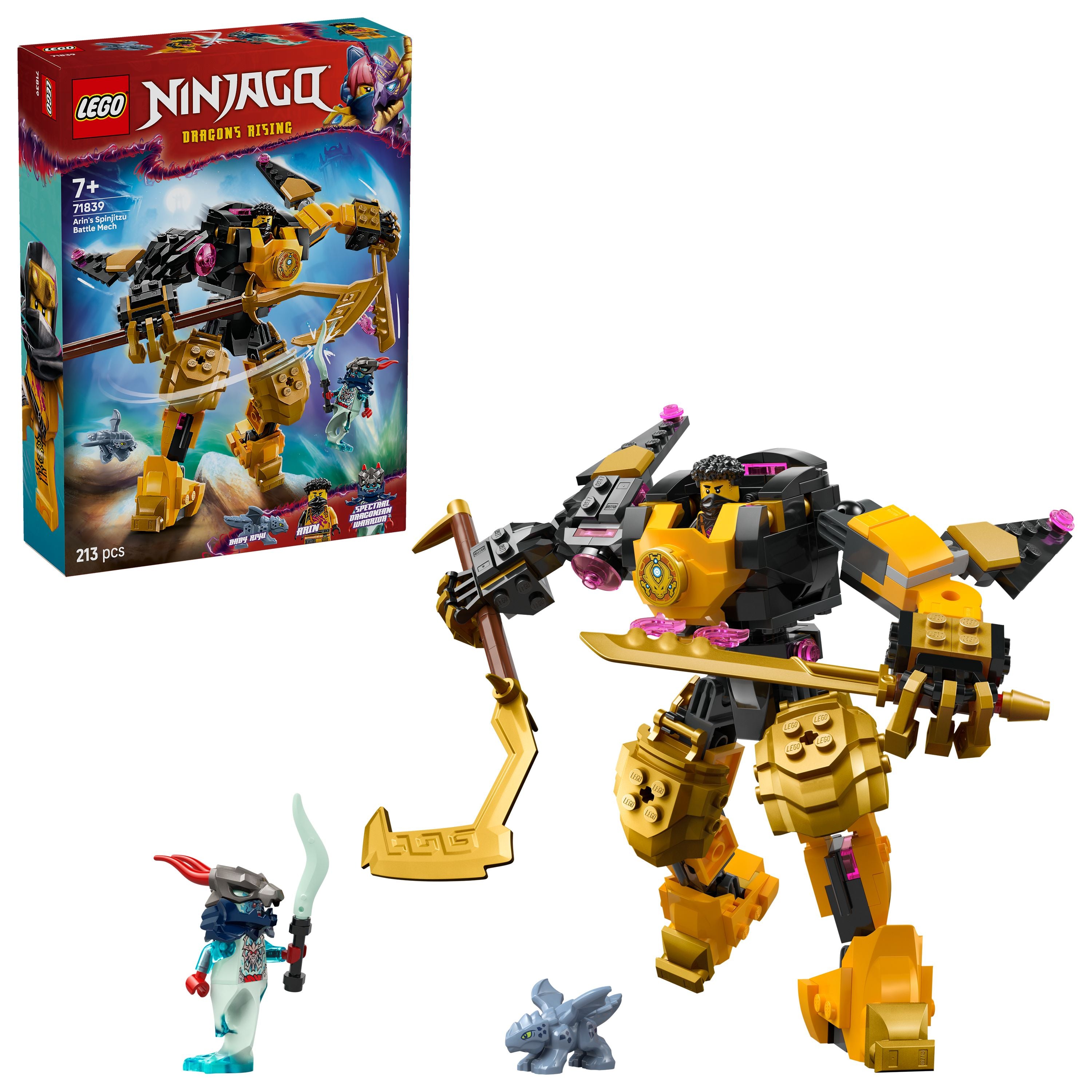 LEGO 71839 NINJAGO Arin’s Spinjitzu Battle Mech