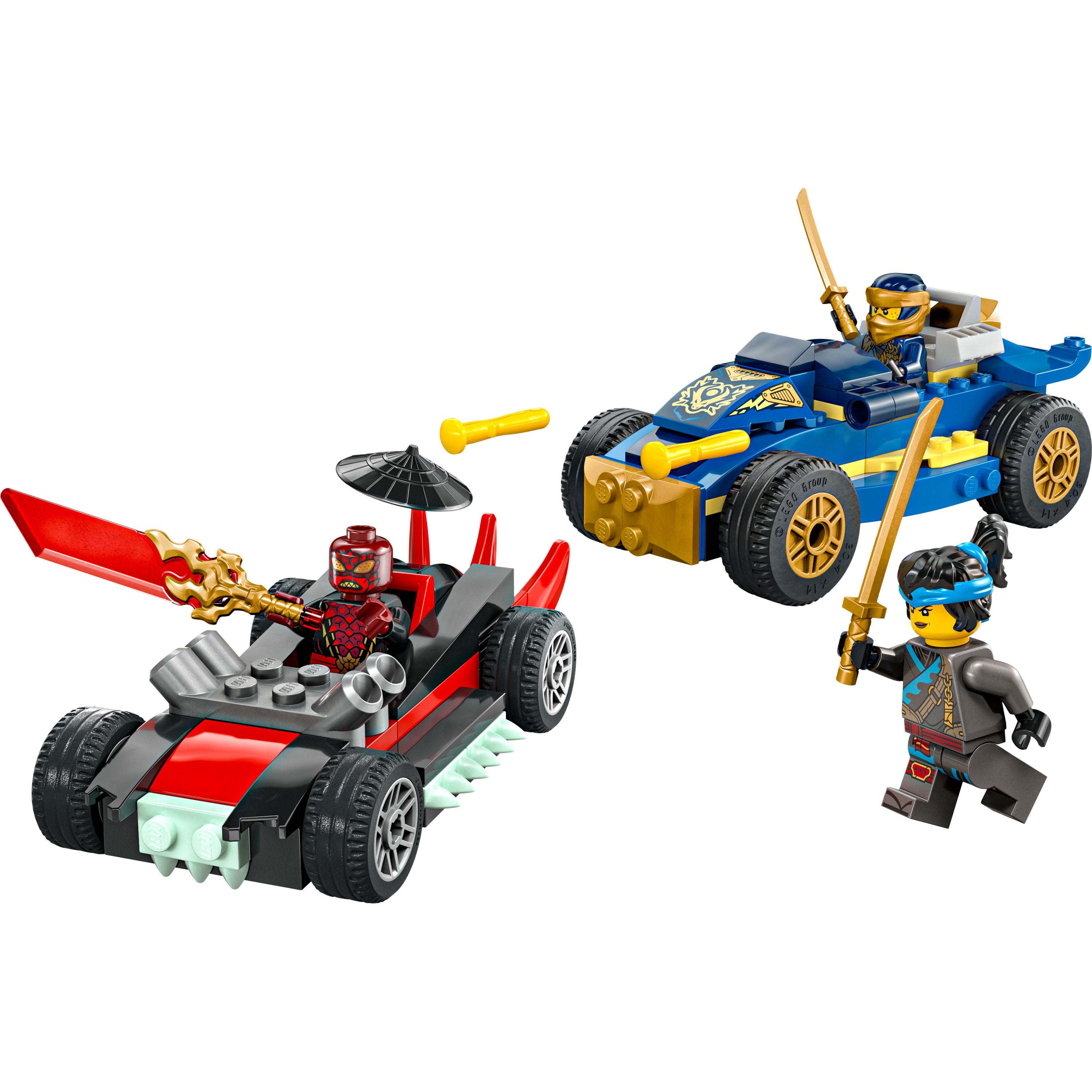 LEGO 71840 NINJAGO Rogue vs. Drix Race Car Duel