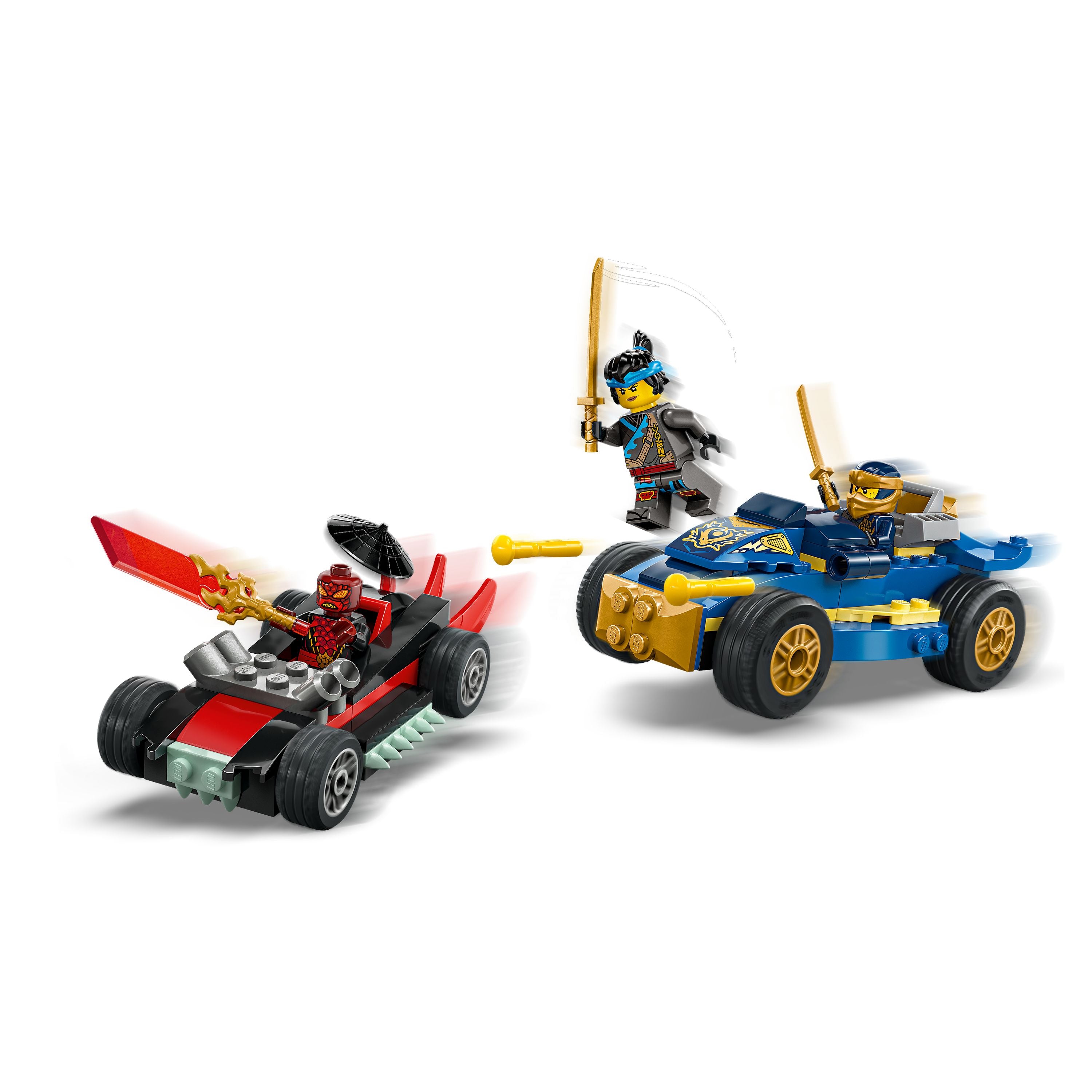 LEGO 71840 NINJAGO Rogue vs. Drix Race Car Duel
