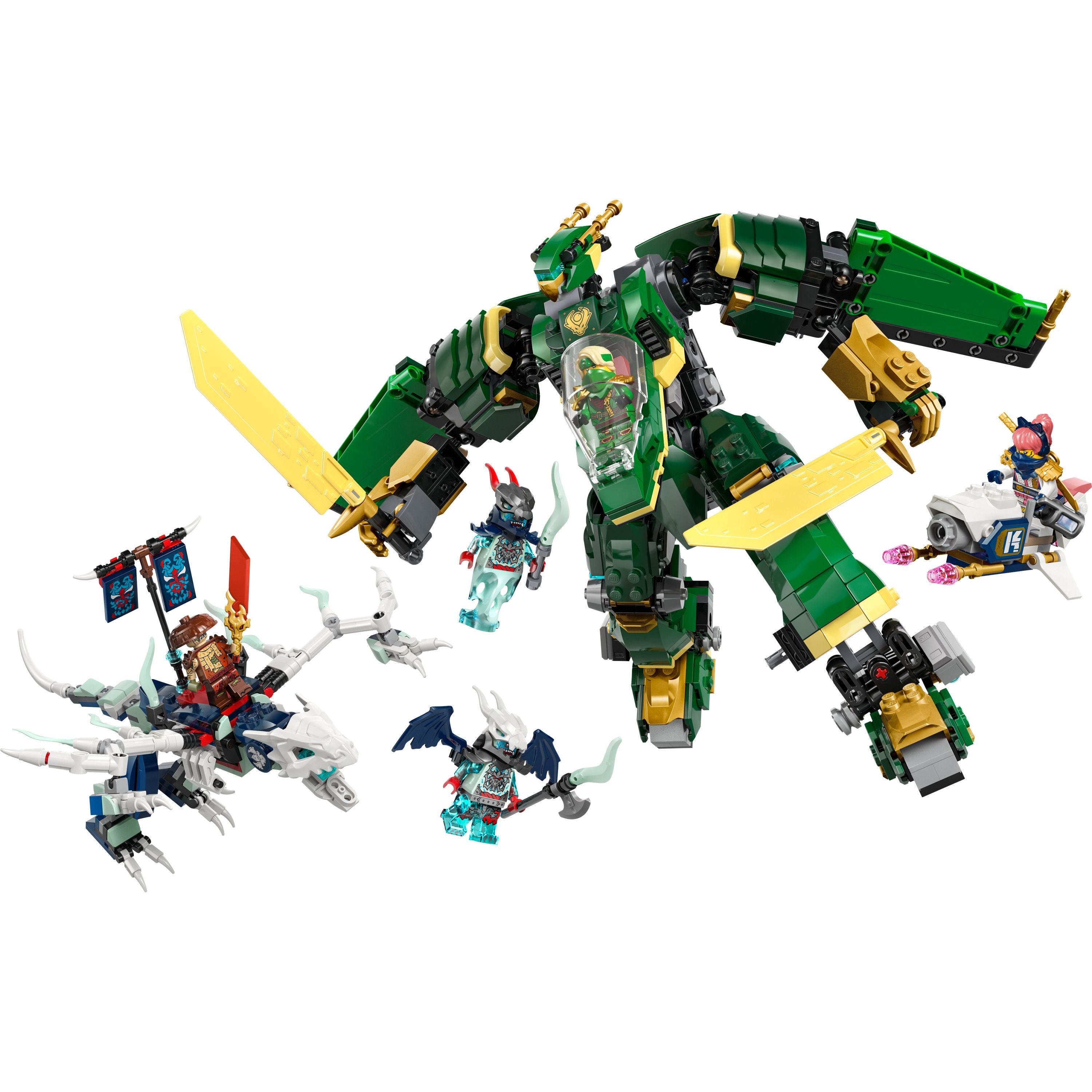 エルチャポ様 LEGO 71845 NINJAGO Lloyd's Jet Mech – Toyworld NZ