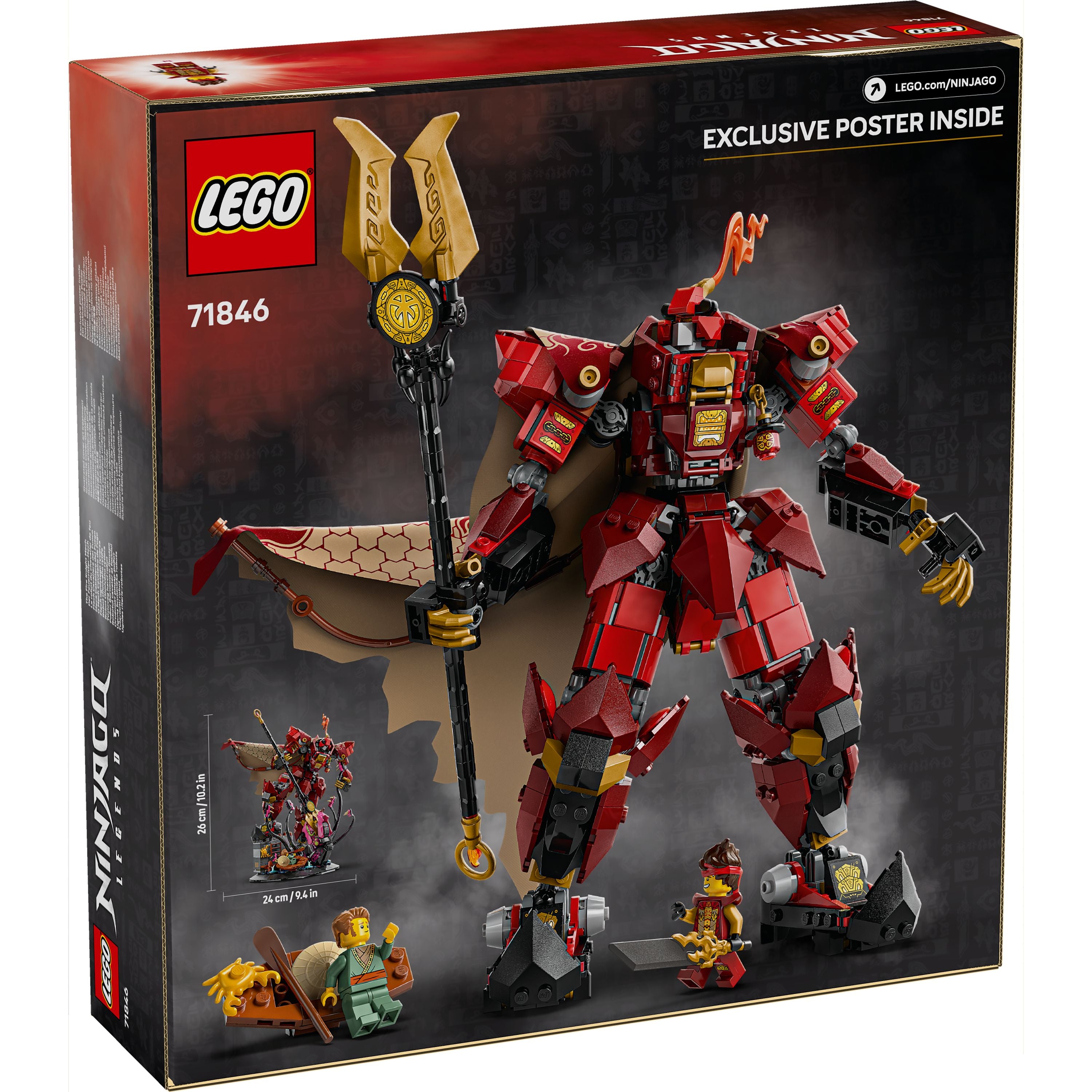 LEGO 71846 NINJAGO The Fire Knight Mech