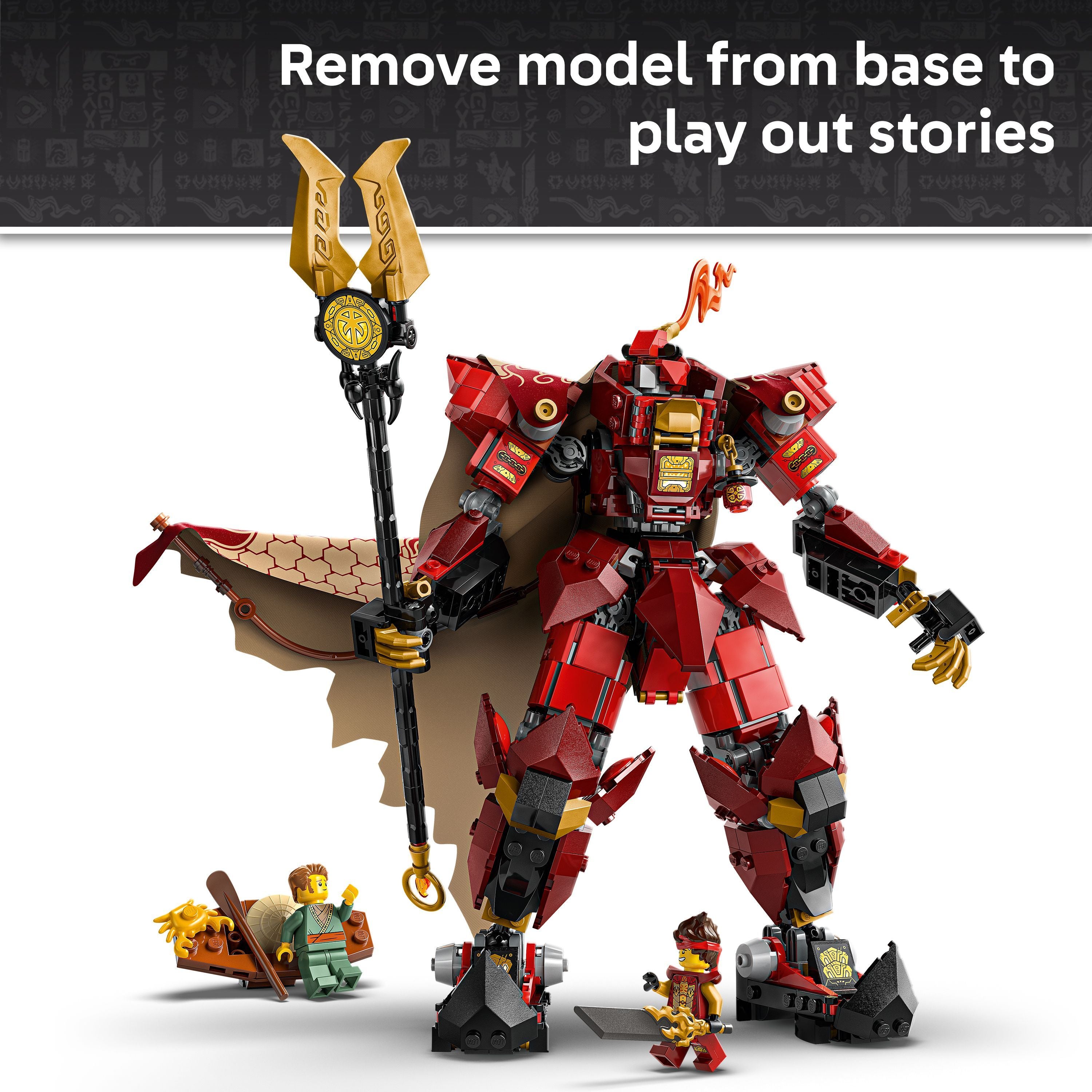 LEGO 71846 NINJAGO The Fire Knight Mech