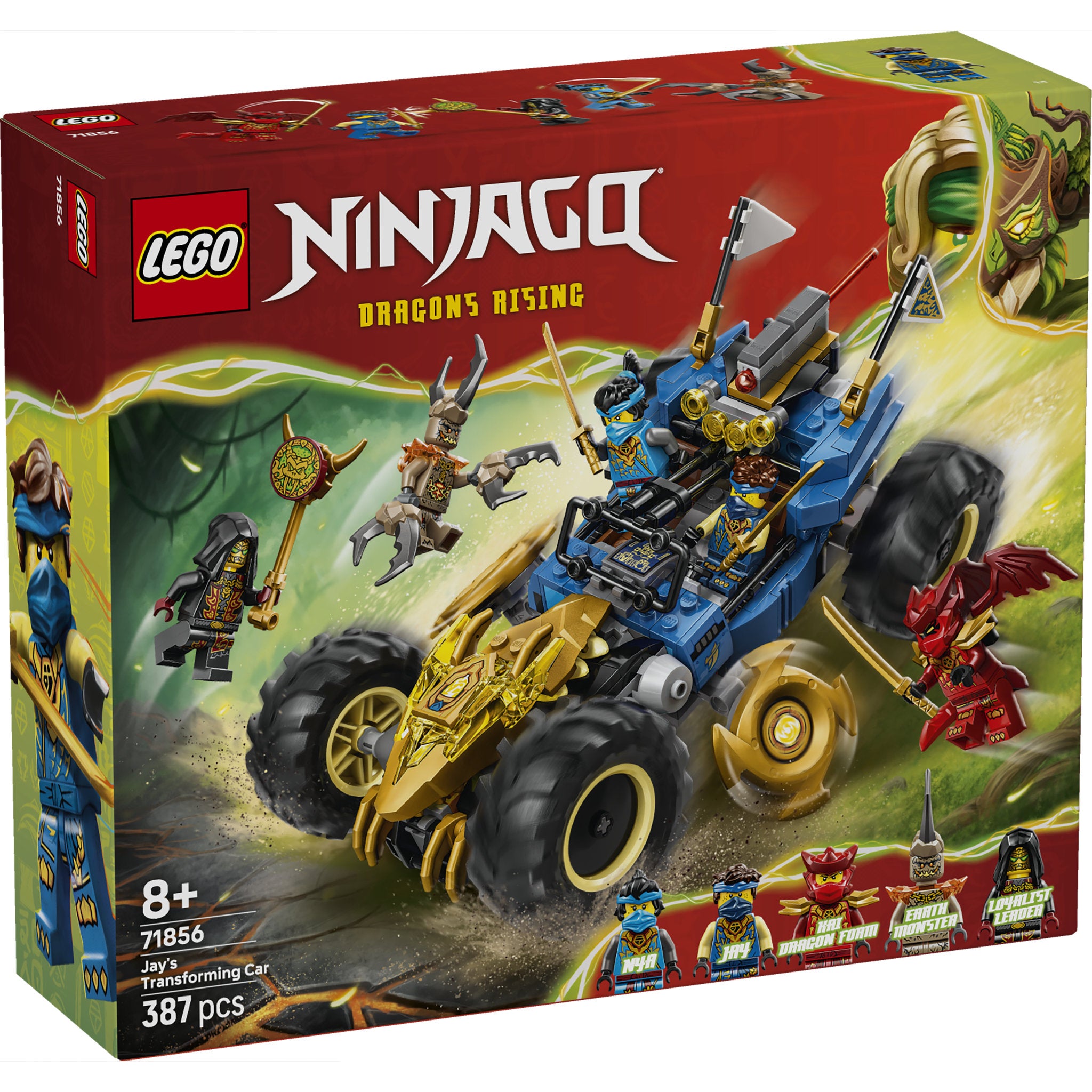 LEGO 71856 NINJAGO Jay’s Transforming Car