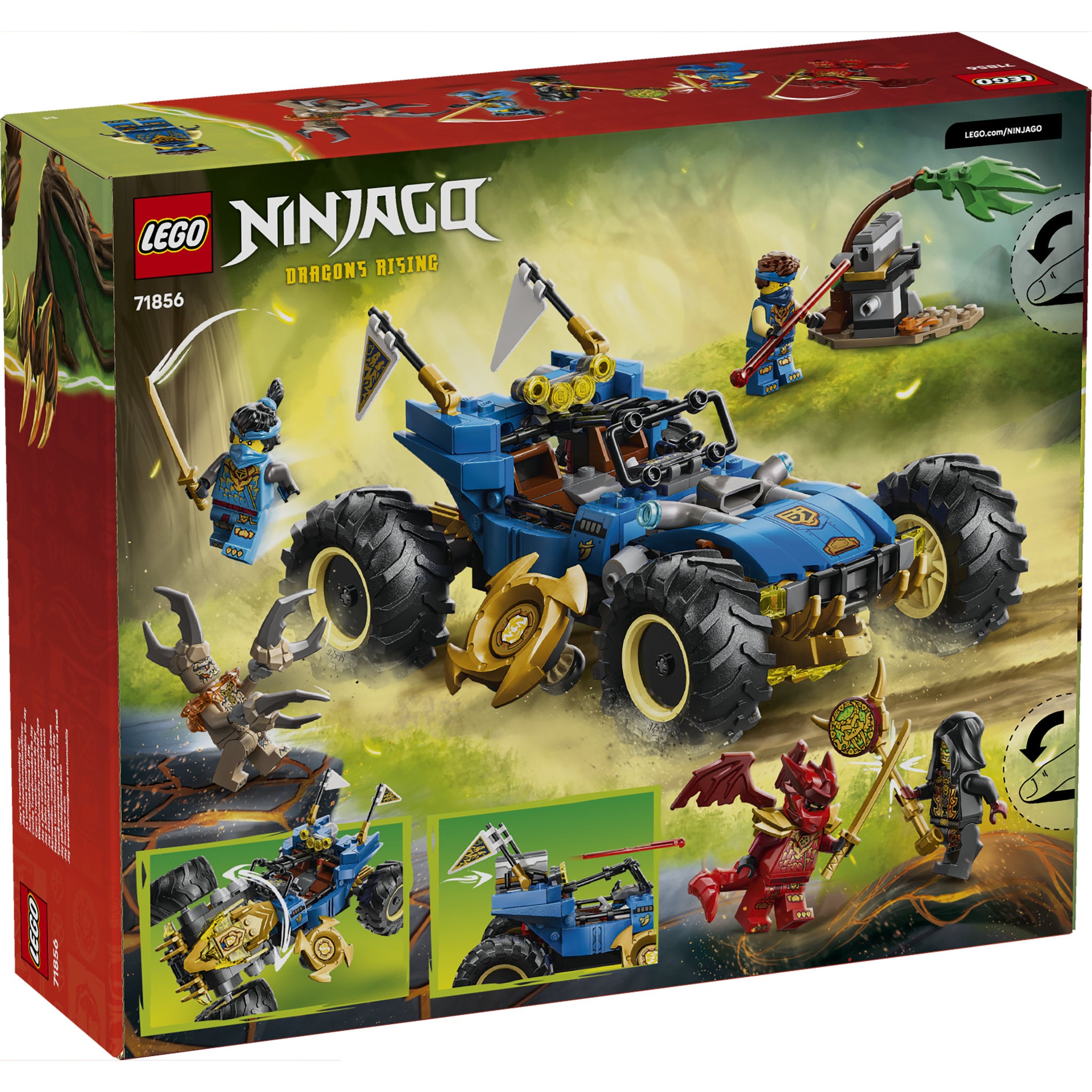 LEGO 71856 NINJAGO Jay’s Transforming Car