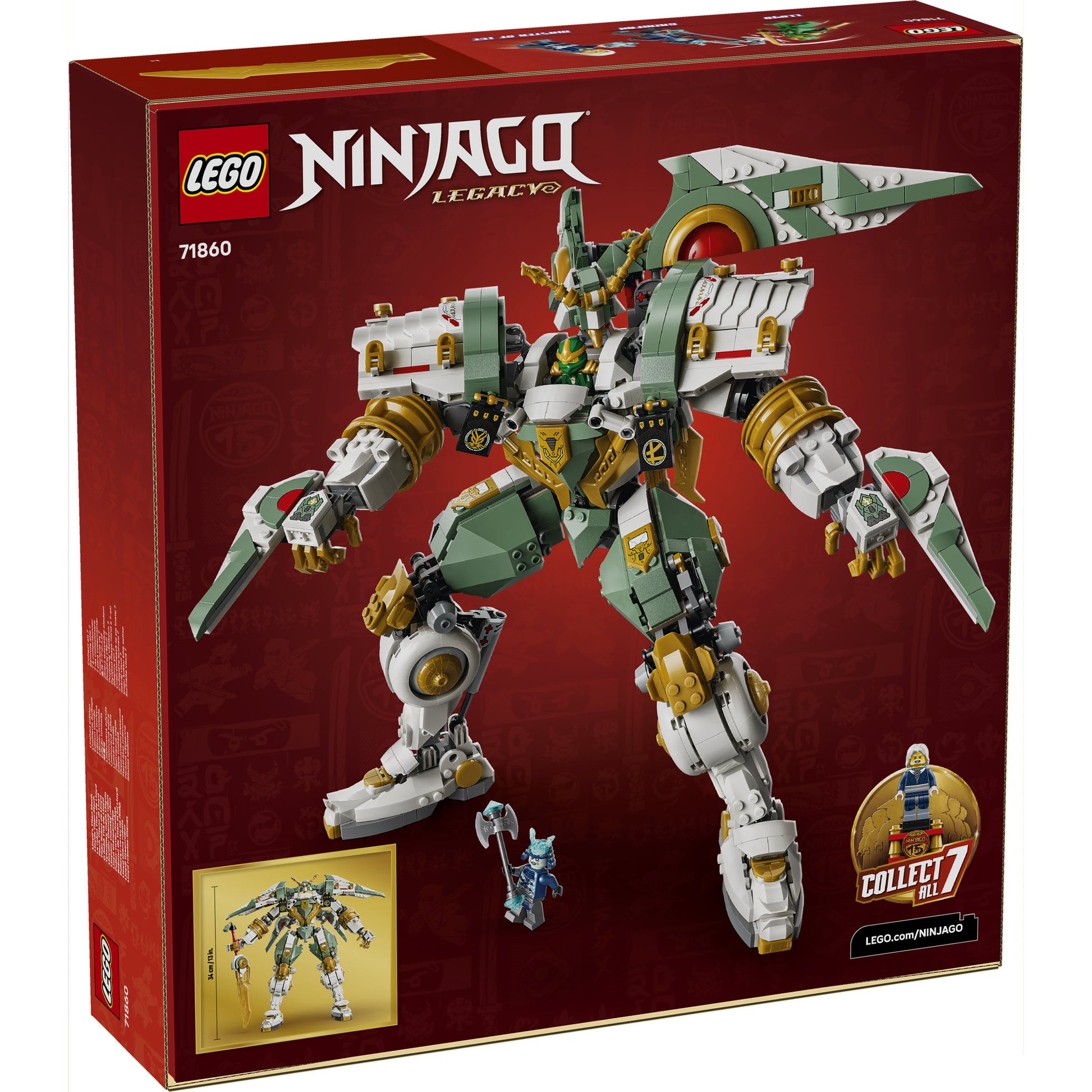 LEGO 71860 NINJAGO Lloyd's Titan Mech 15th Anniversary - Toyworld NZ