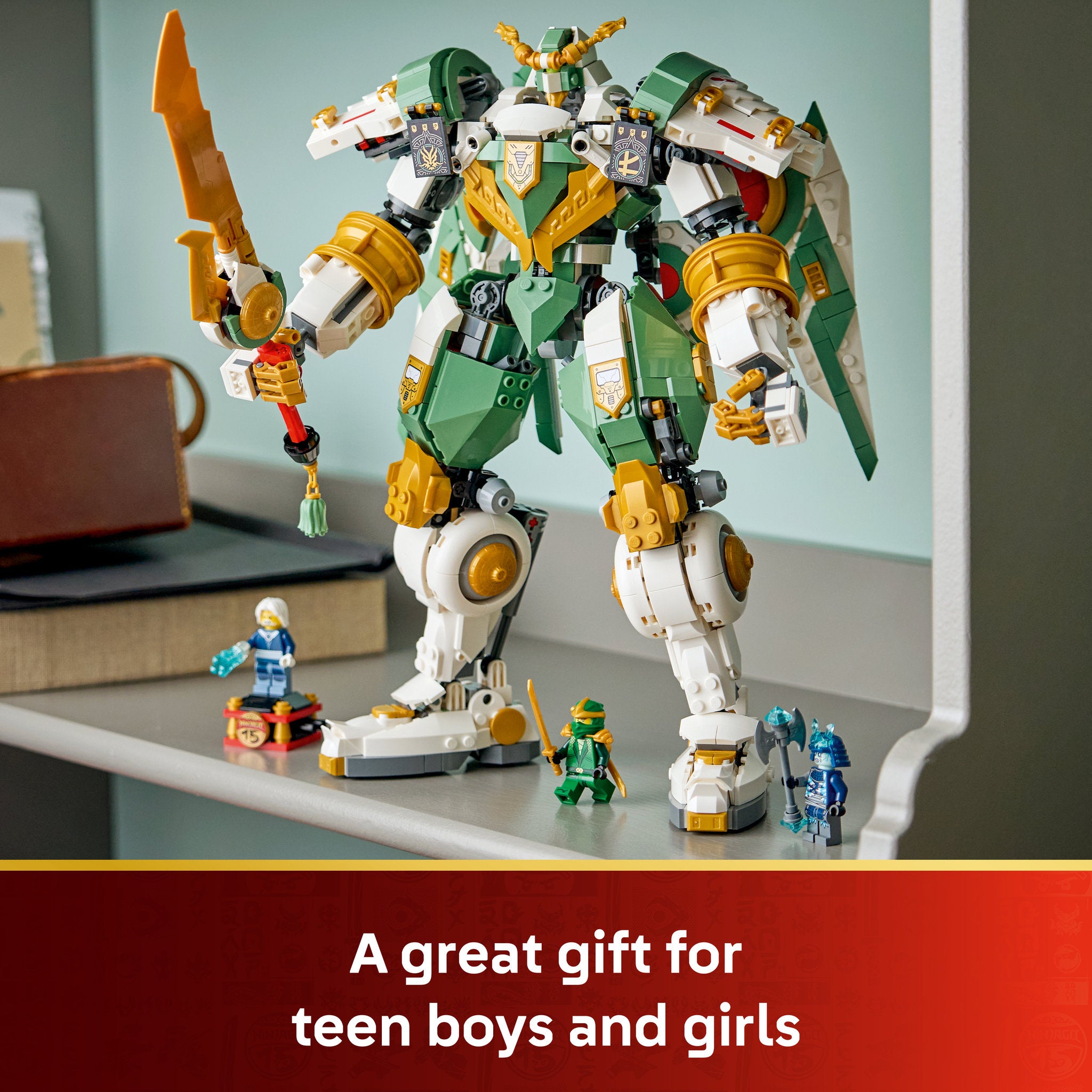 LEGO 71860 NINJAGO Lloyd's Titan Mech 15th Anniversary - Toyworld NZ