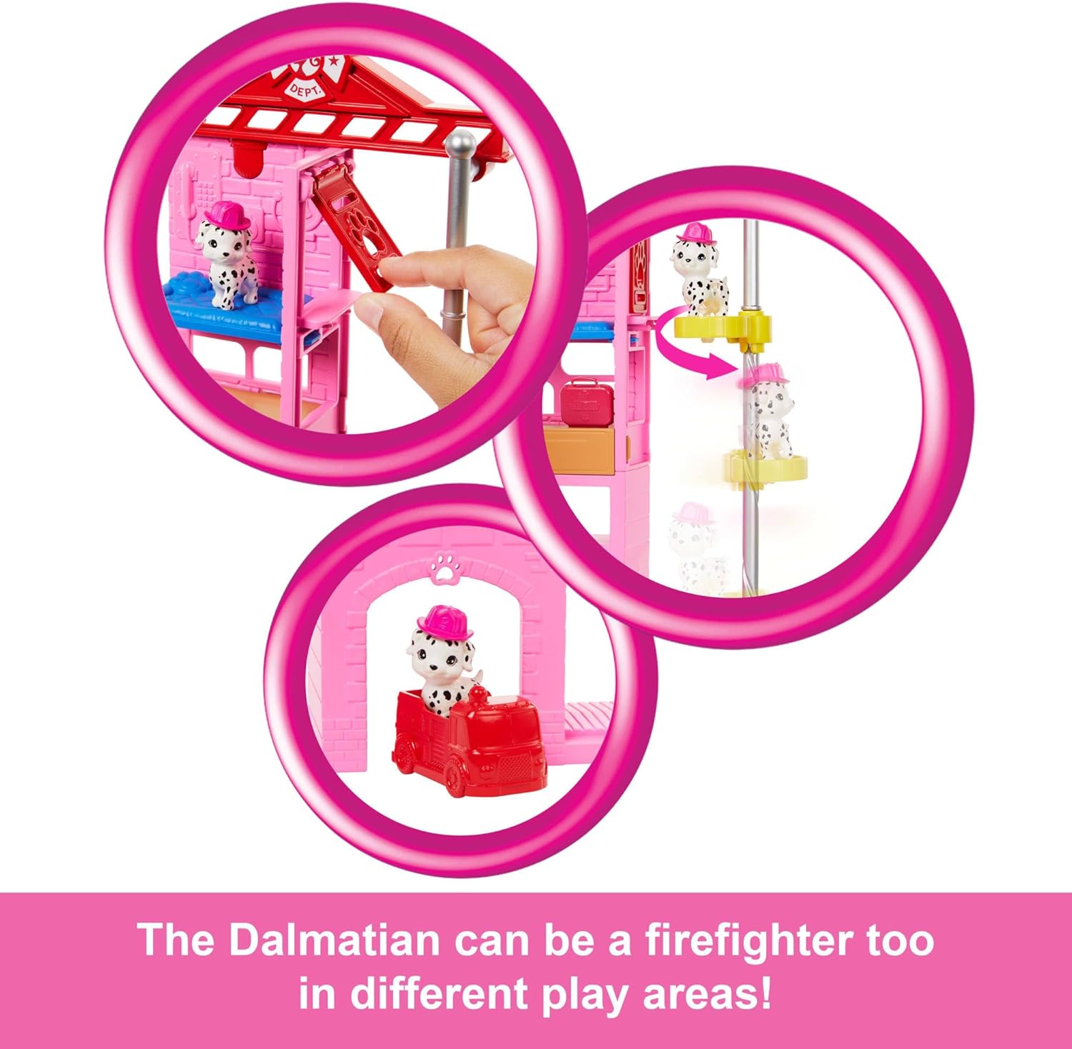 Barbie Career Firefighter Playset
