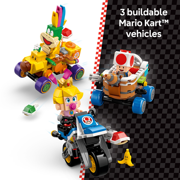 LEGO 72036 Super Mario Mario Kart – Baby Peach & Grand Prix Set
