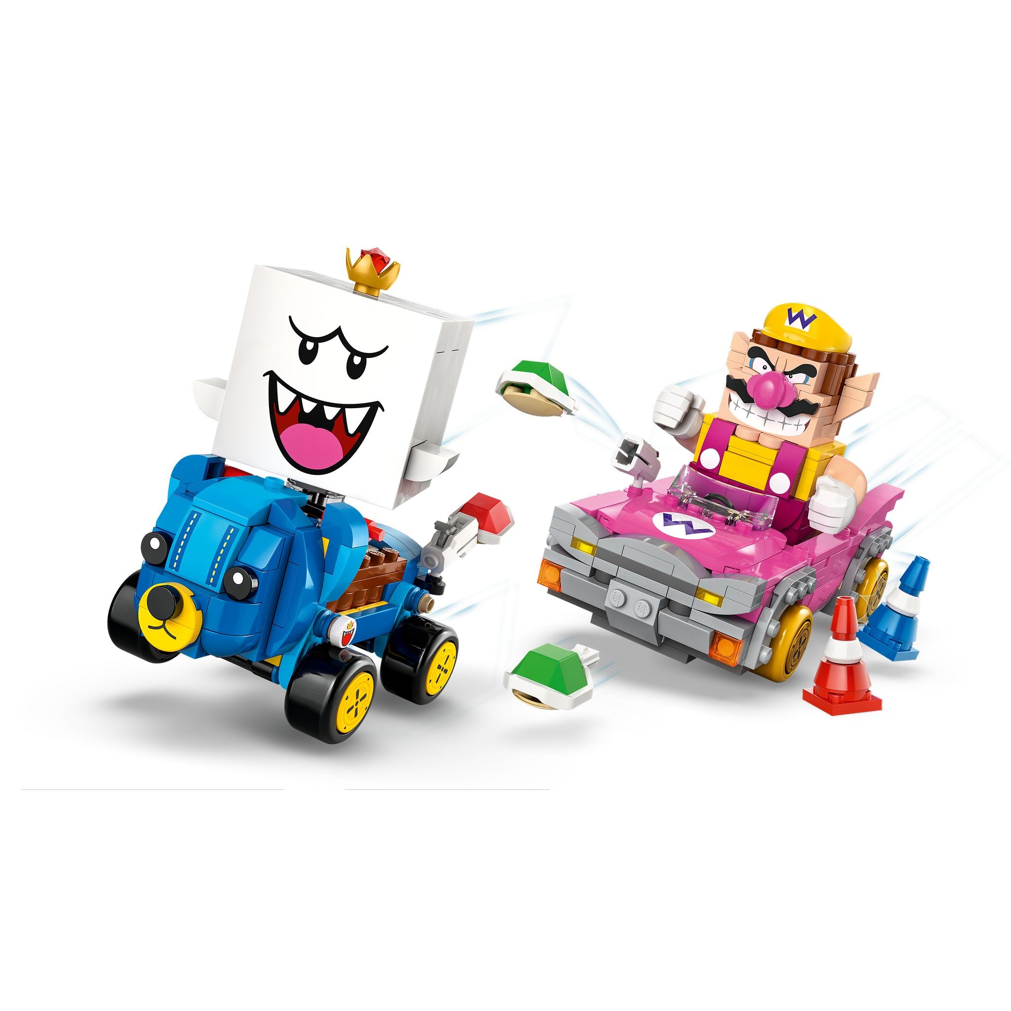 LEGO 72038 Super Mario: Mario Kart – Wario & King Boo
