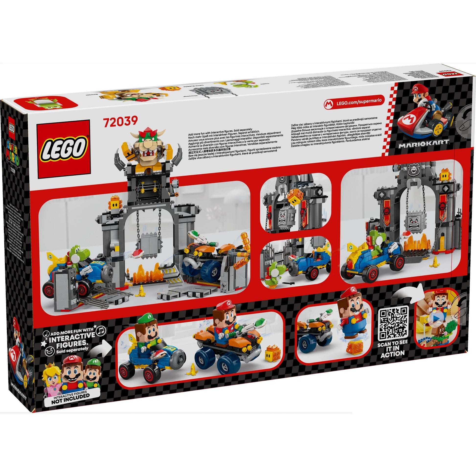 LEGO 72039 Super Mario: Mario Kart – Bowser's Castle – Toyworld NZ