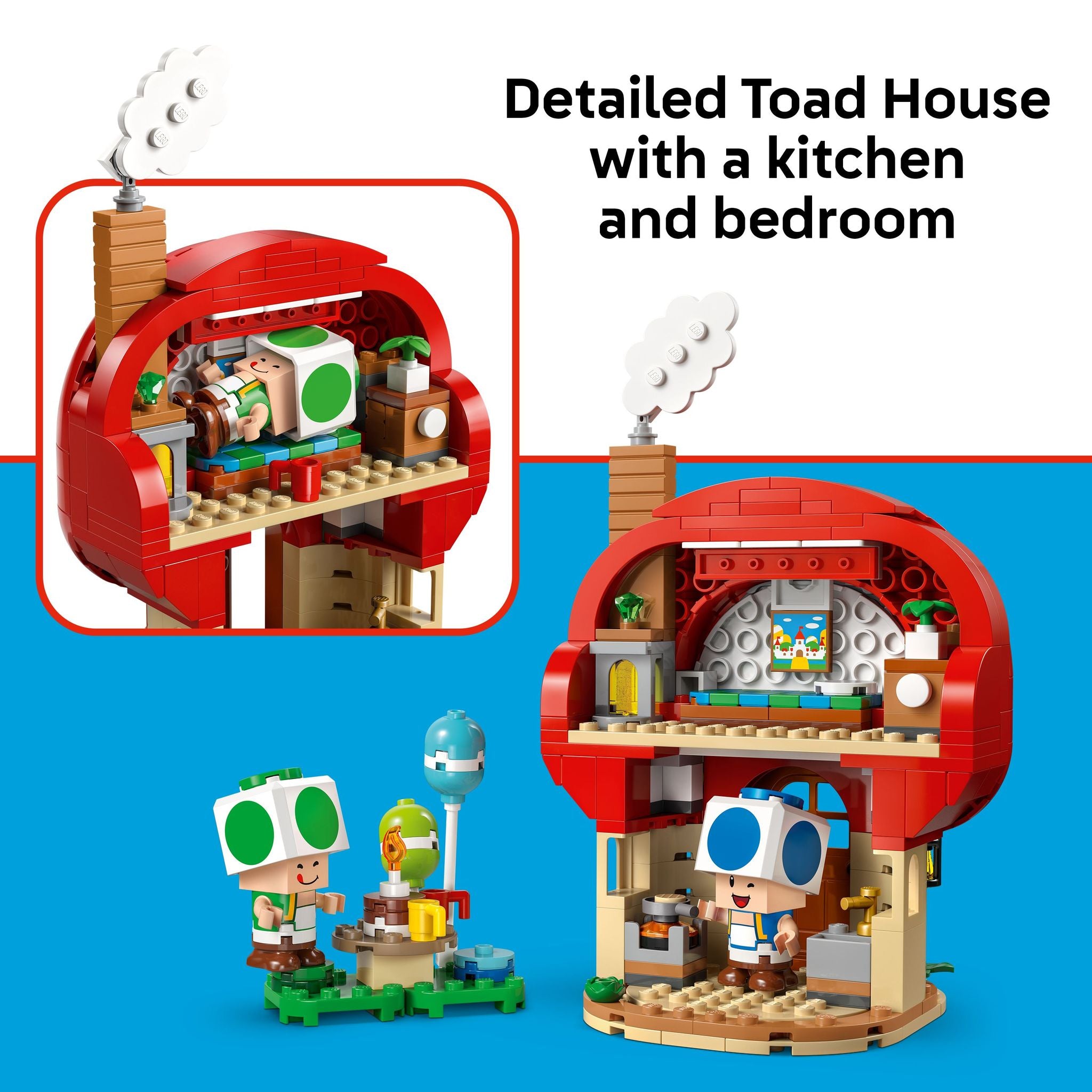 LEGO 72041 Super Mario Party at Toad’s House