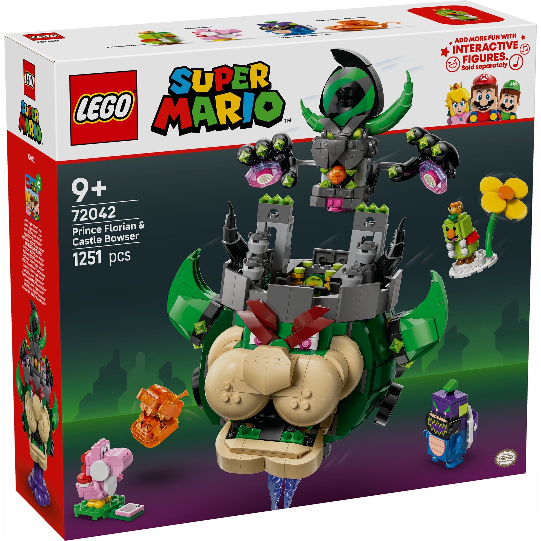 LEGO 72042 Super Mario Prince Florian & Castle Bowser