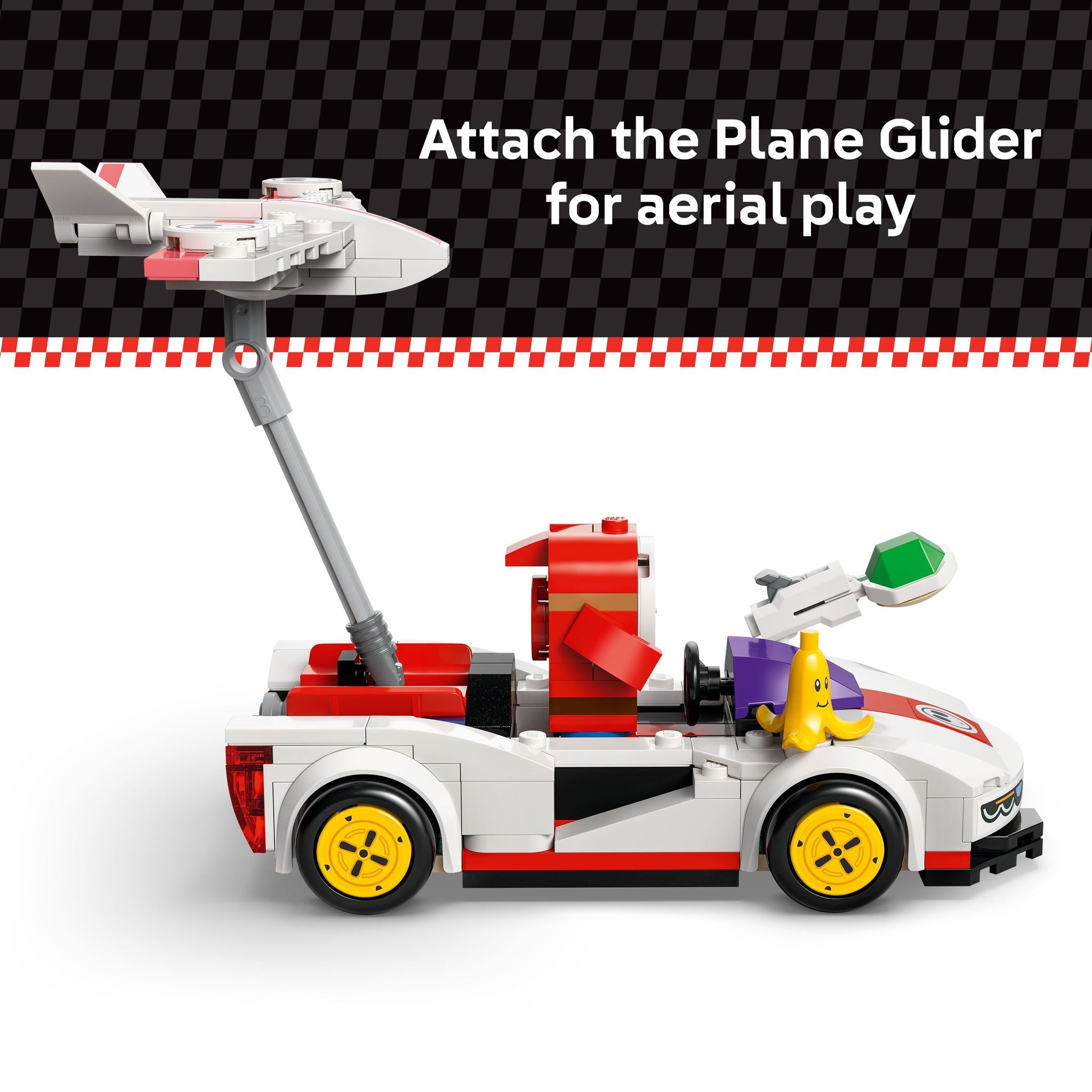 LEGO 72045 Super Mario: Mario Kart – Shy Guy & P-Wing