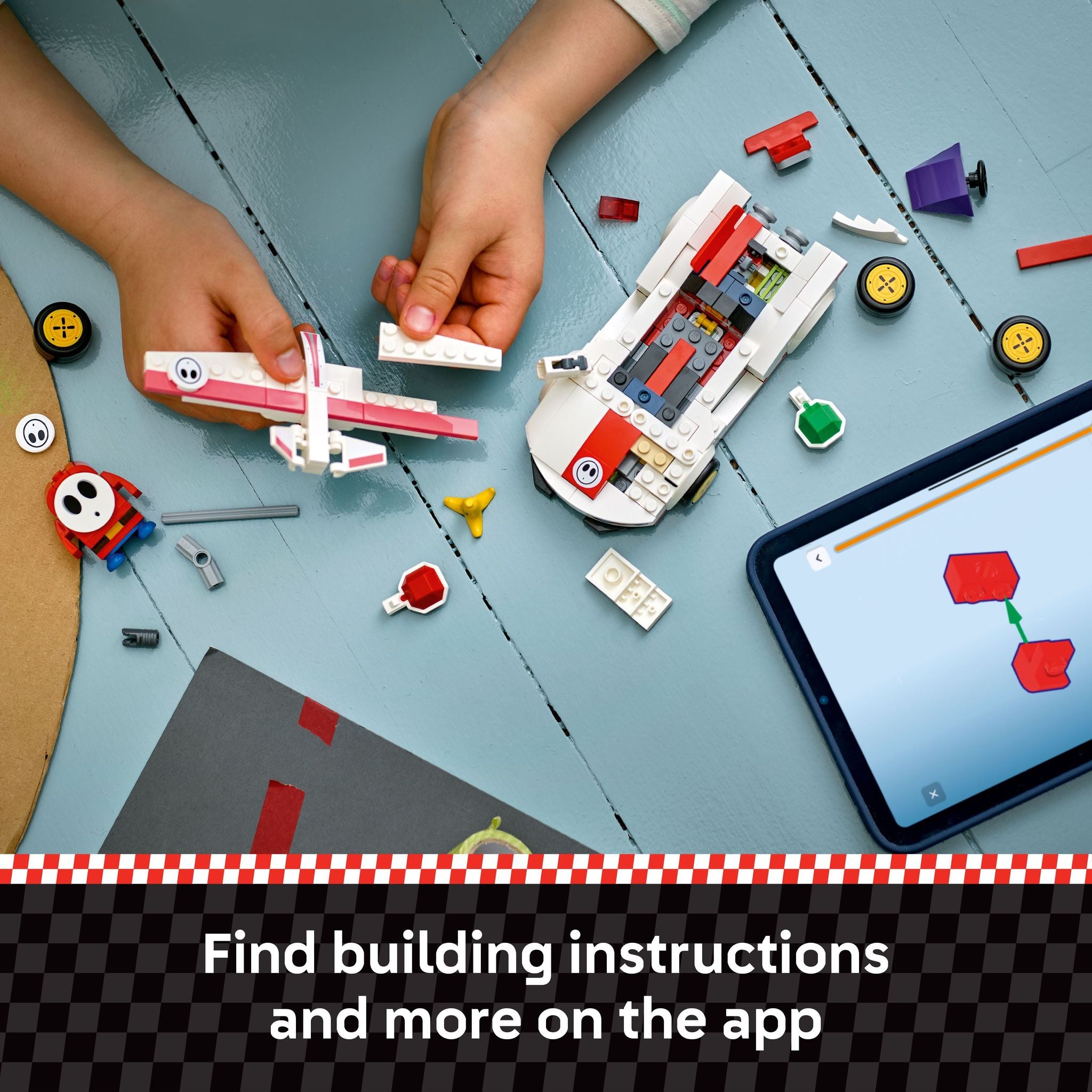 LEGO 72045 Super Mario: Mario Kart – Shy Guy & P-Wing