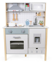 Wooden Play Kitchen With Cookware