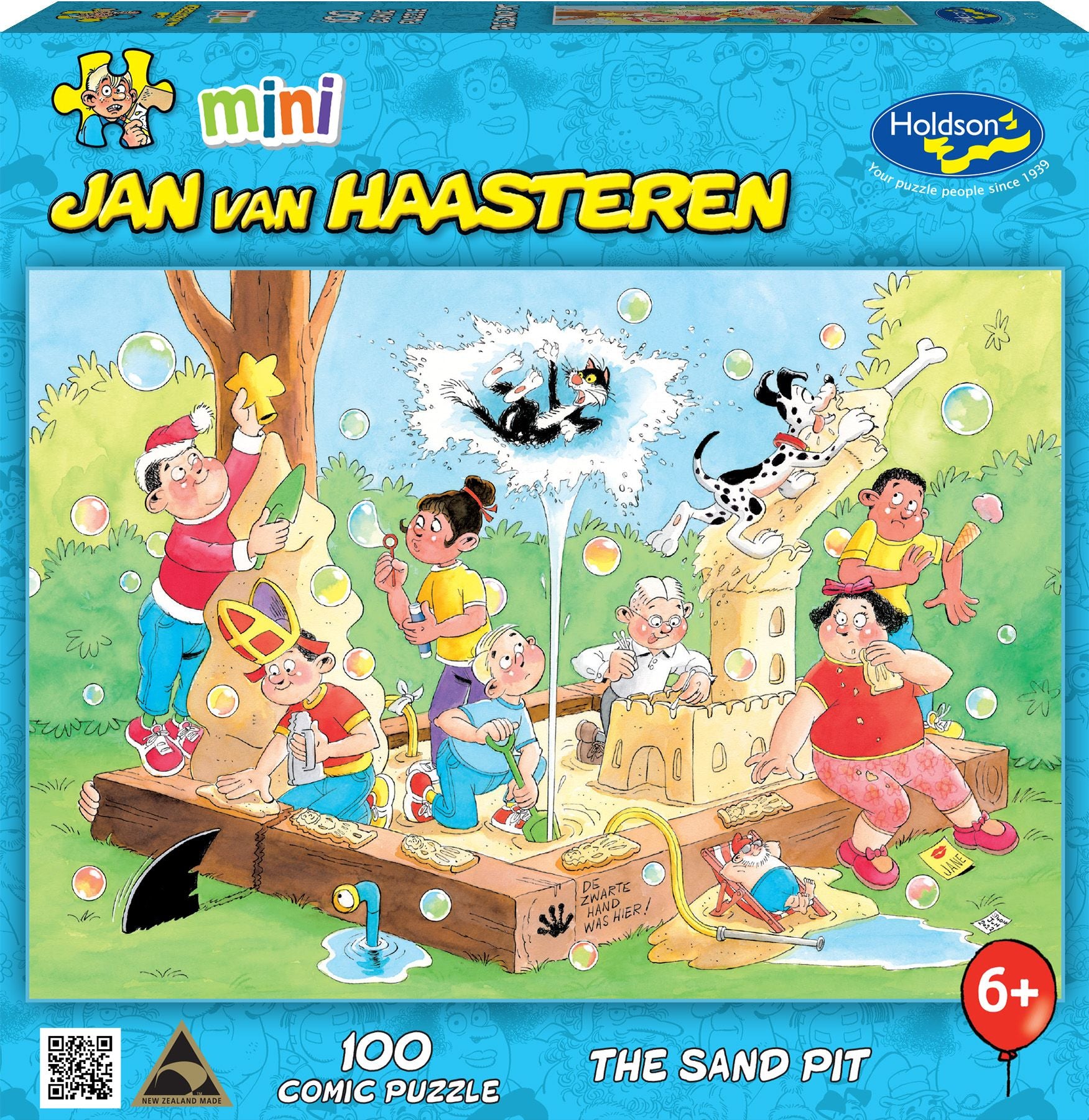 Holdson Mini Jan Van HAAsteren The Sand Pit 100 Piece Comic Puzzle