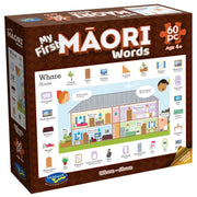 Holdsons My First Maori Words 60 Piece Puzzle Whare - House