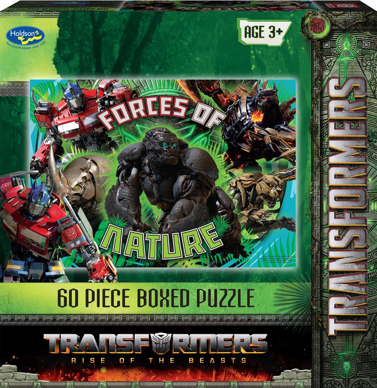 Transformers Rise Of Beasts 60Pc Puzzle Forces Of Nature