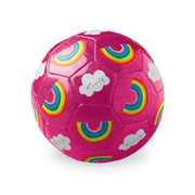 Croc Creek Size 3 Glitter Soccer Ball - Rainbow