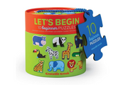 Croc Creek 2 Piece Let's Begin Canister Puzzle - Jungle