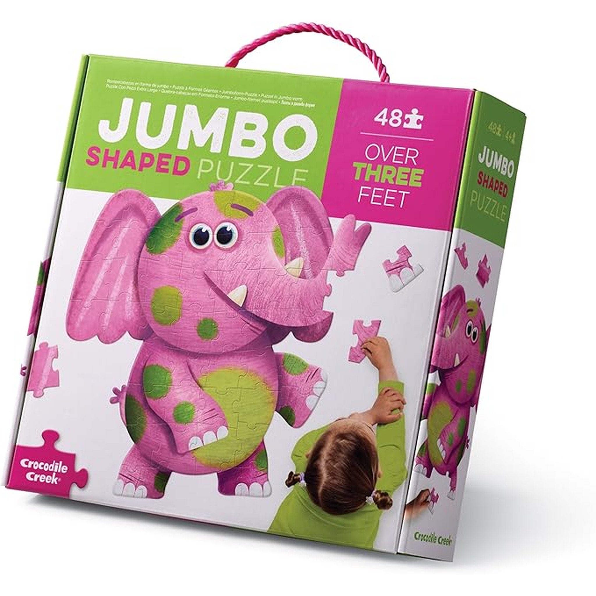 Croc Creek 48 Piece Jumbo Puzzle - Elephant