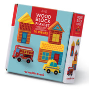 Croc Creek Build & Play Mini Wood Blocks - Busy City