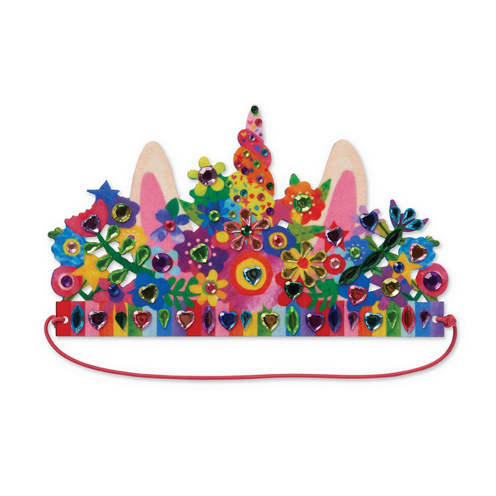 Croc Creek Jewel Art Crowns - Unicorn Flower