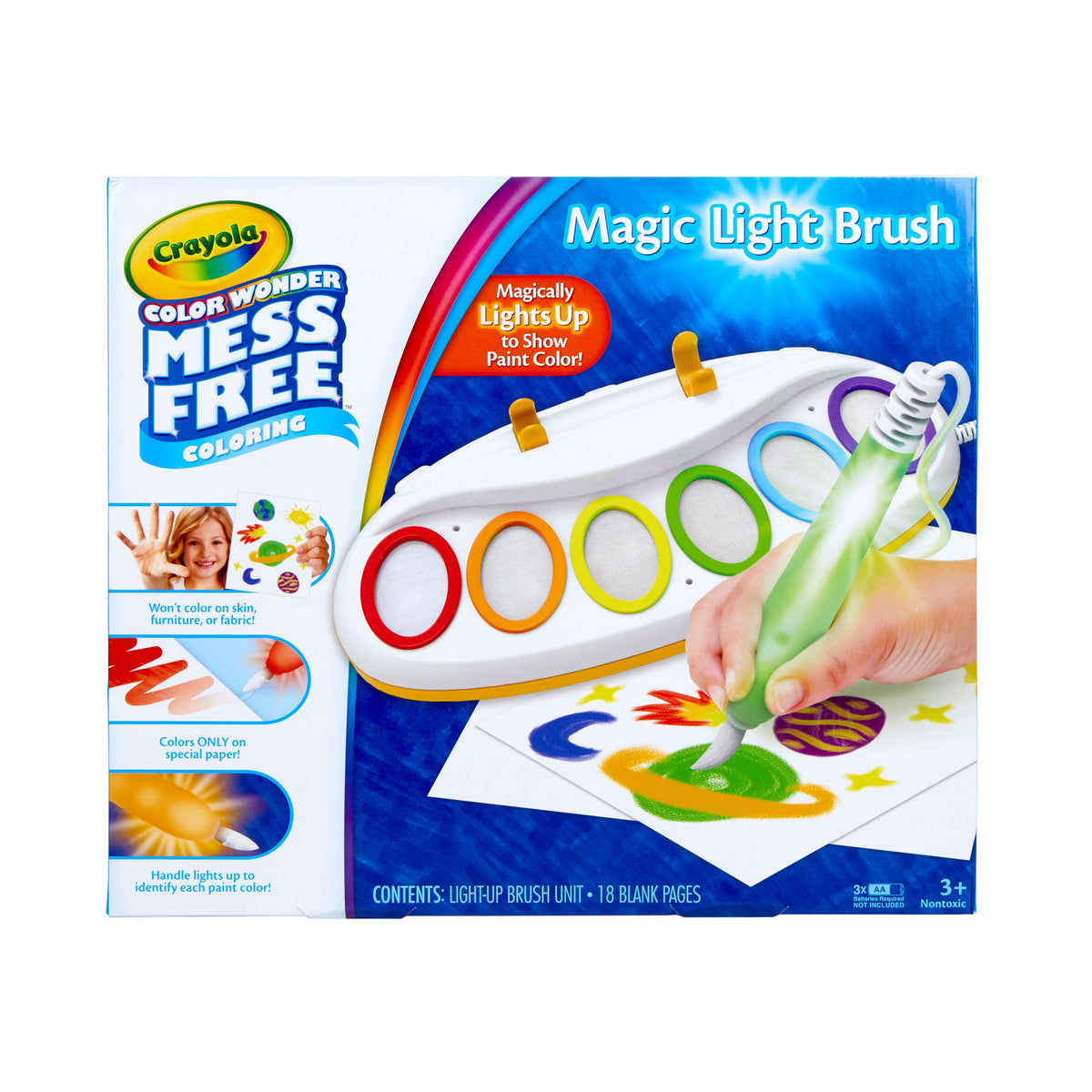 Crayola Colour Wonder Mess Free Magic Light Brush