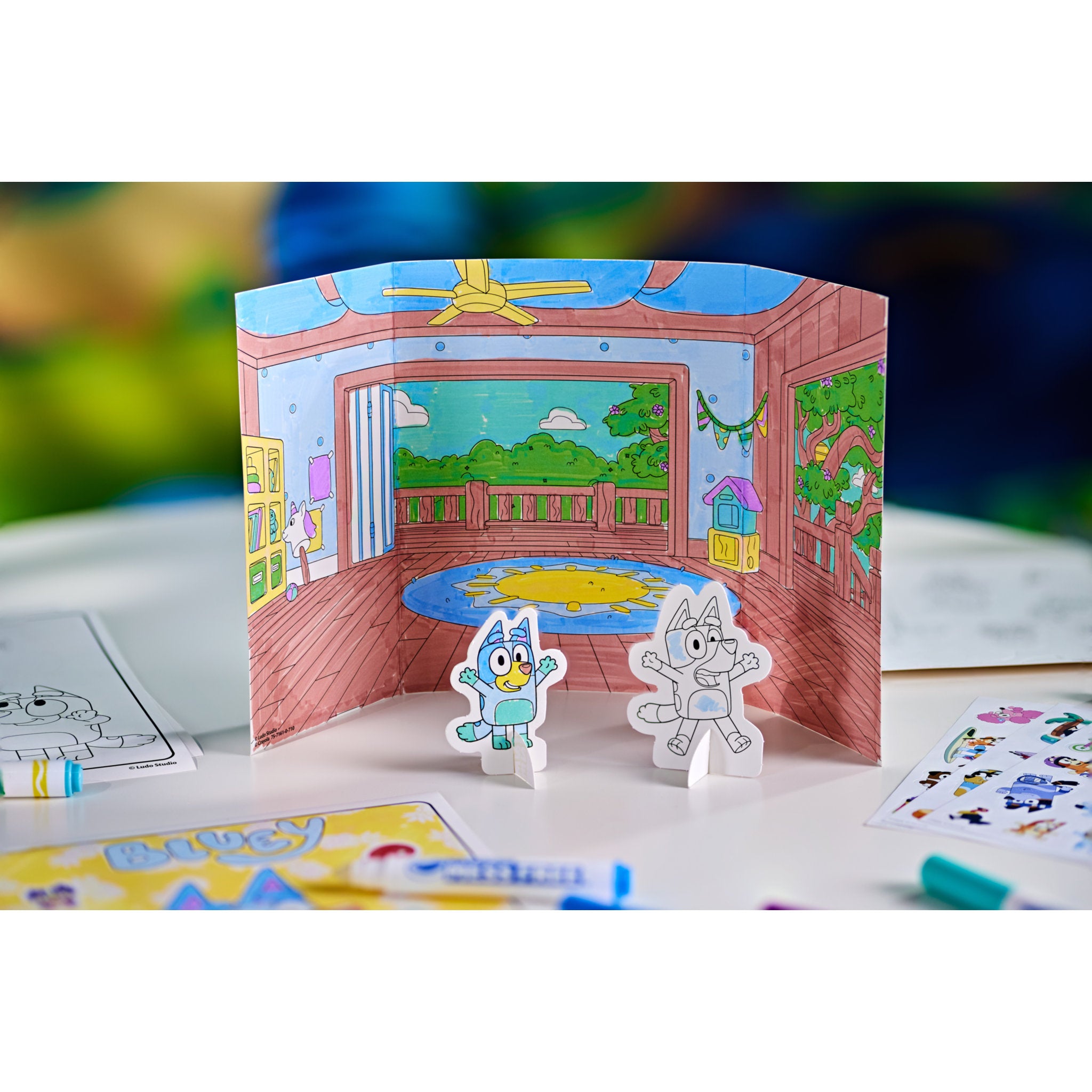 Crayola Colour Wonder Activity Kit Bluey