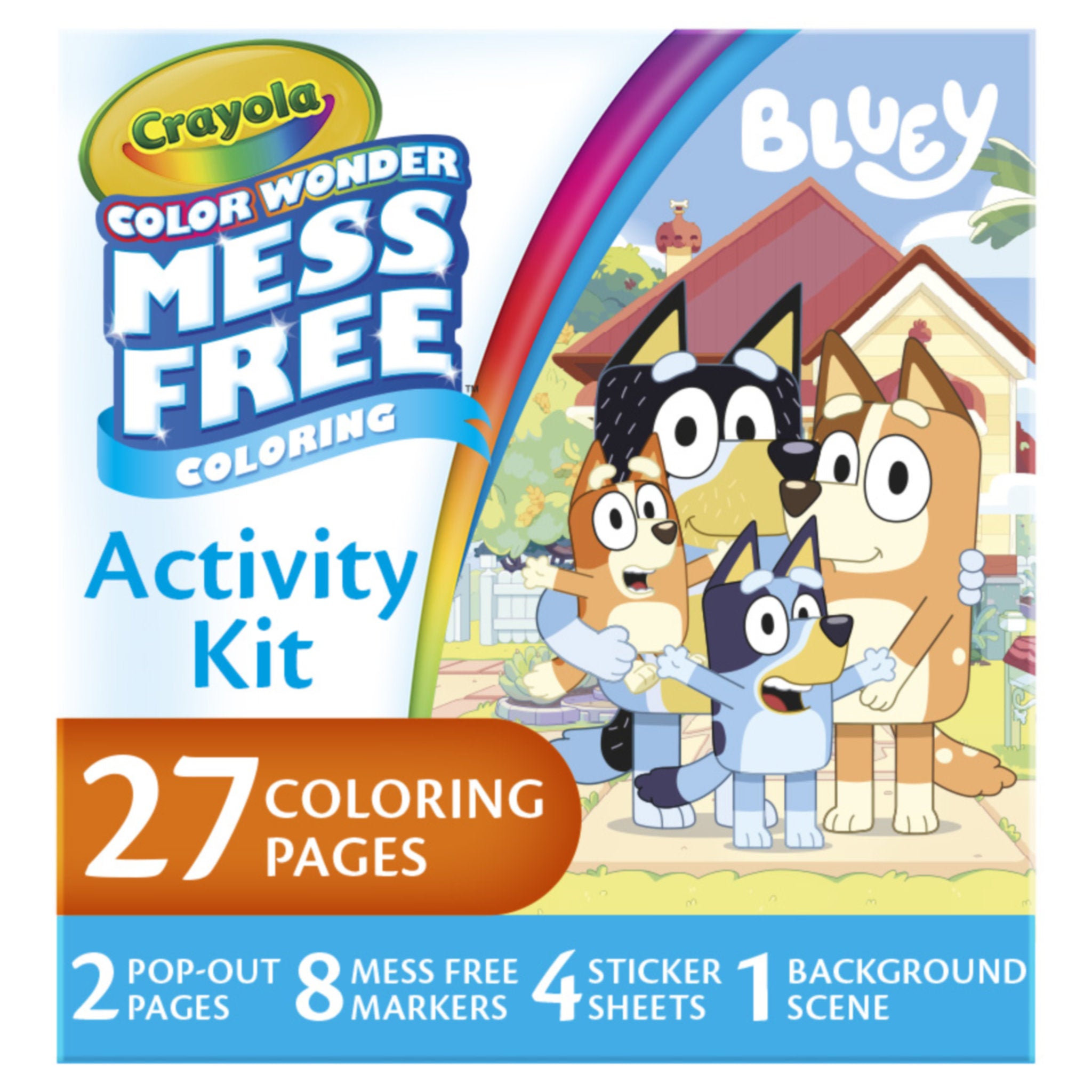 Crayola Colour Wonder Activity Kit Bluey