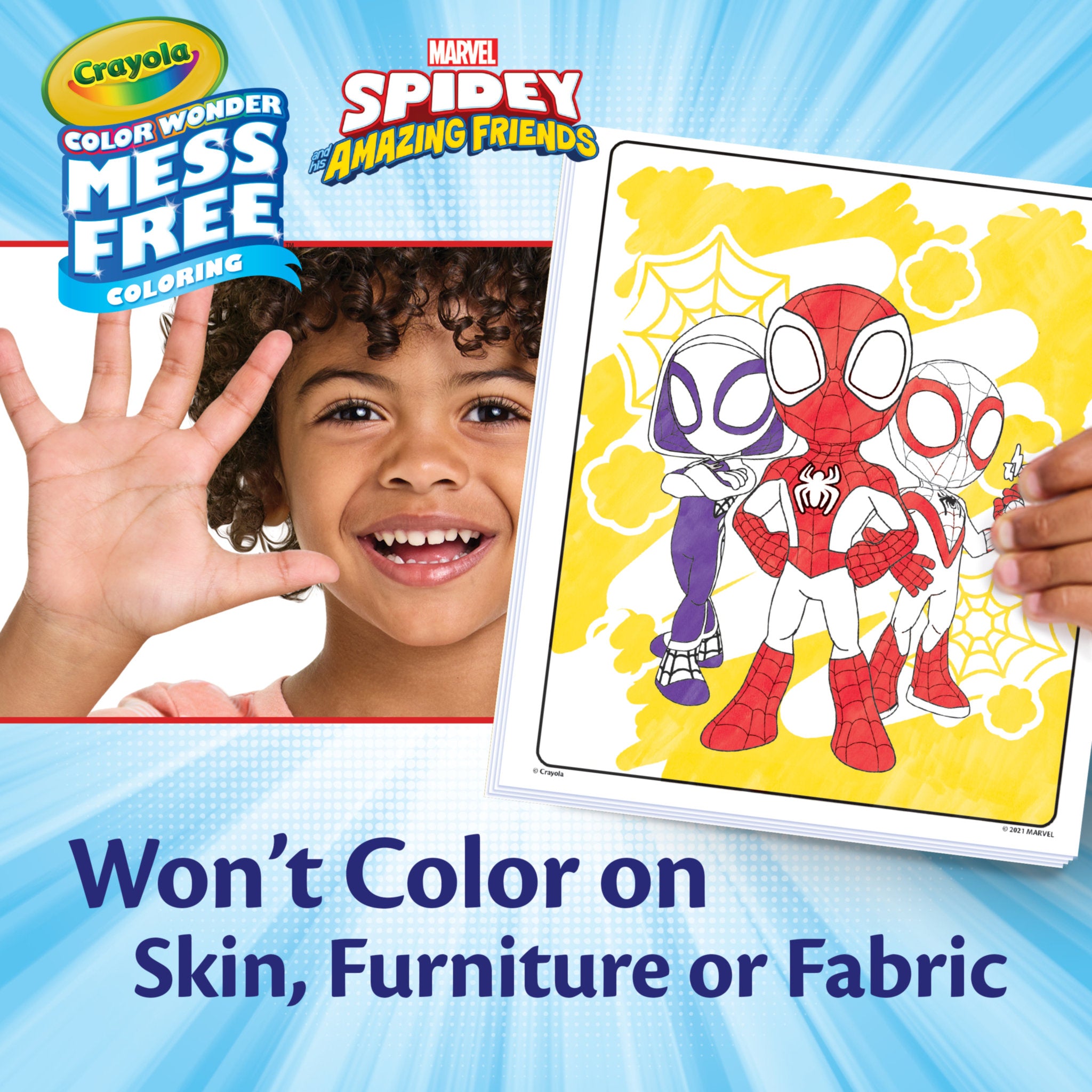 Crayola Colour Wonder Activity Kit Spidey and His Amazing Friends