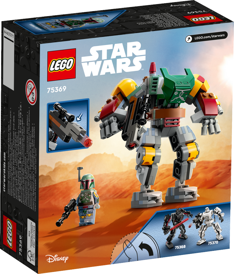 LEGO 75369 Star Wars Boba Fett Mech – Toyworld NZ