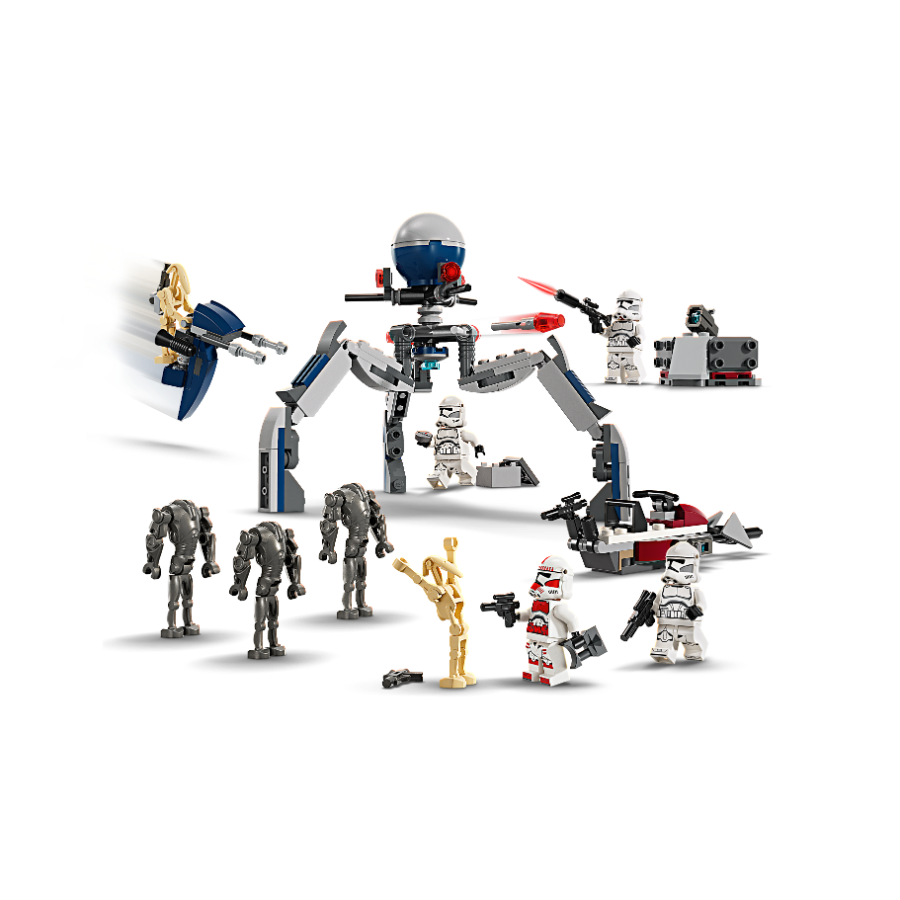 LEGO 75372 Star Wars Clone Trooper & Battle Droid Battle Pack