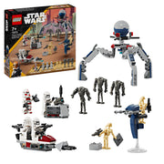 LEGO 75372 Star Wars Clone Trooper & Battle Droid Battle Pack