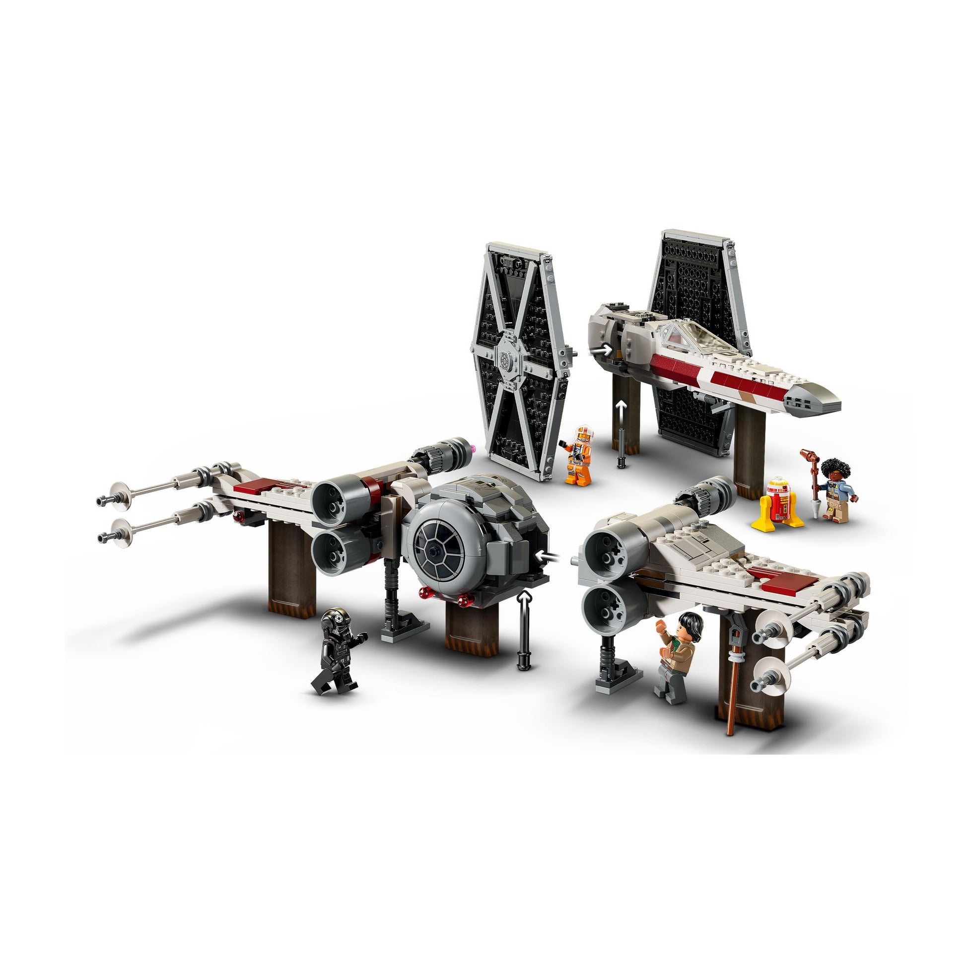 LEGO 75393 Star Wars Tie Fighter X-Wing Mash-Up – Toyworld NZ